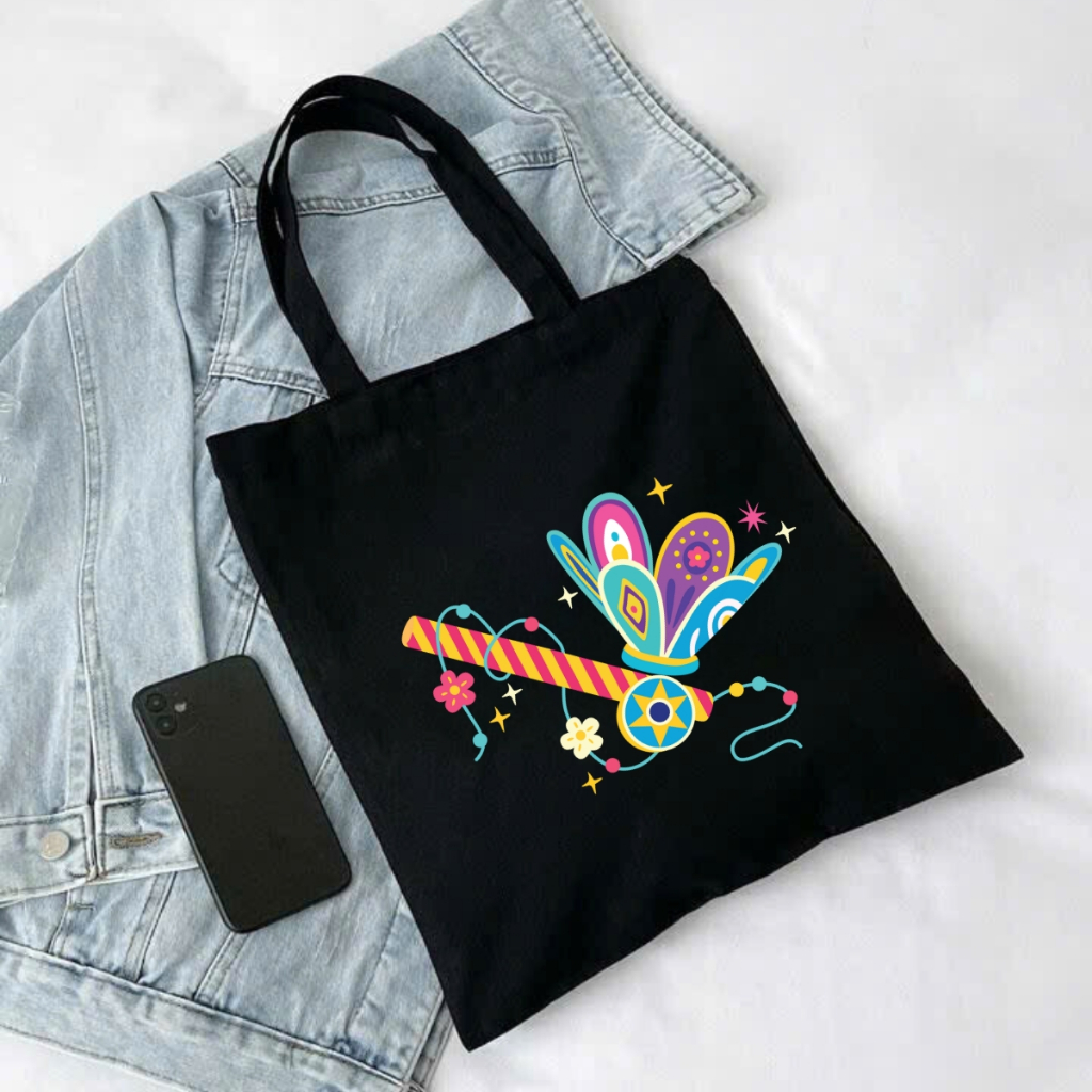 Túi tote in hình Tết Trung thu - Túi vải canvas kích thước 33x37cm đựng vừa A4  và laptop - TOTE27_thumbnail_13