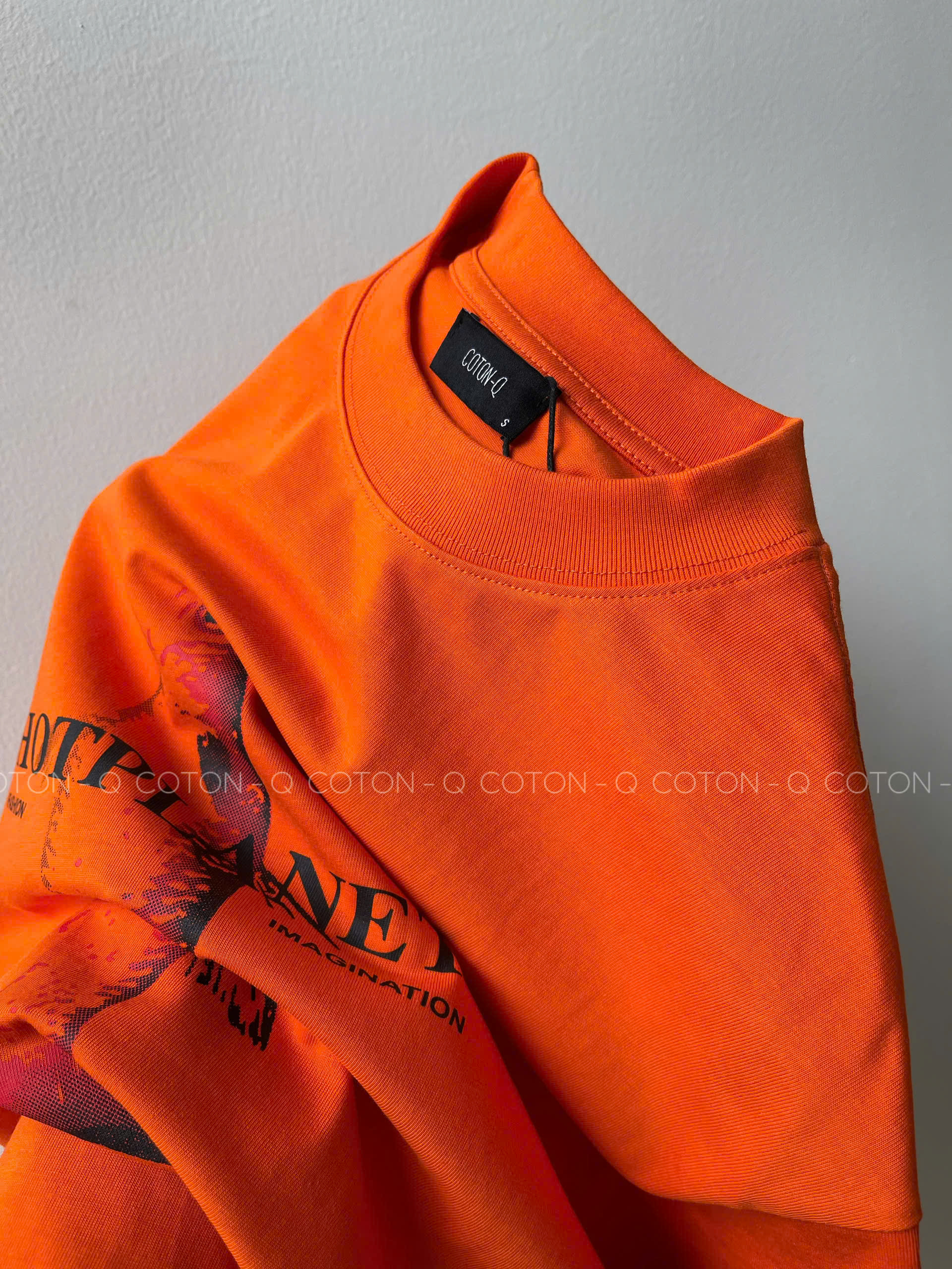 Áo thun tay ngắn Cotton Q cam in_thumbnail_10