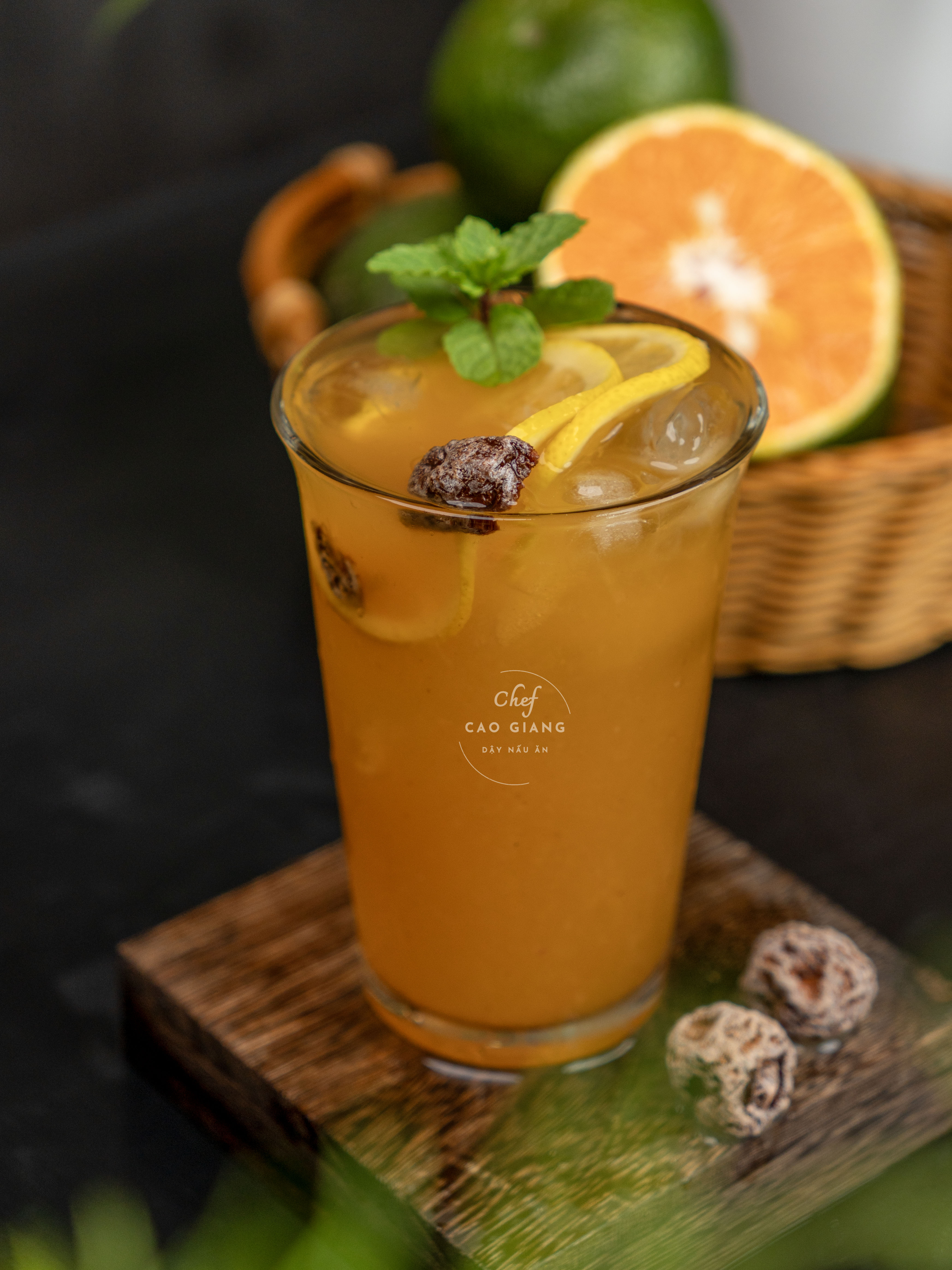 Hướng Dẫn Làm Nước Cam Xí Muội