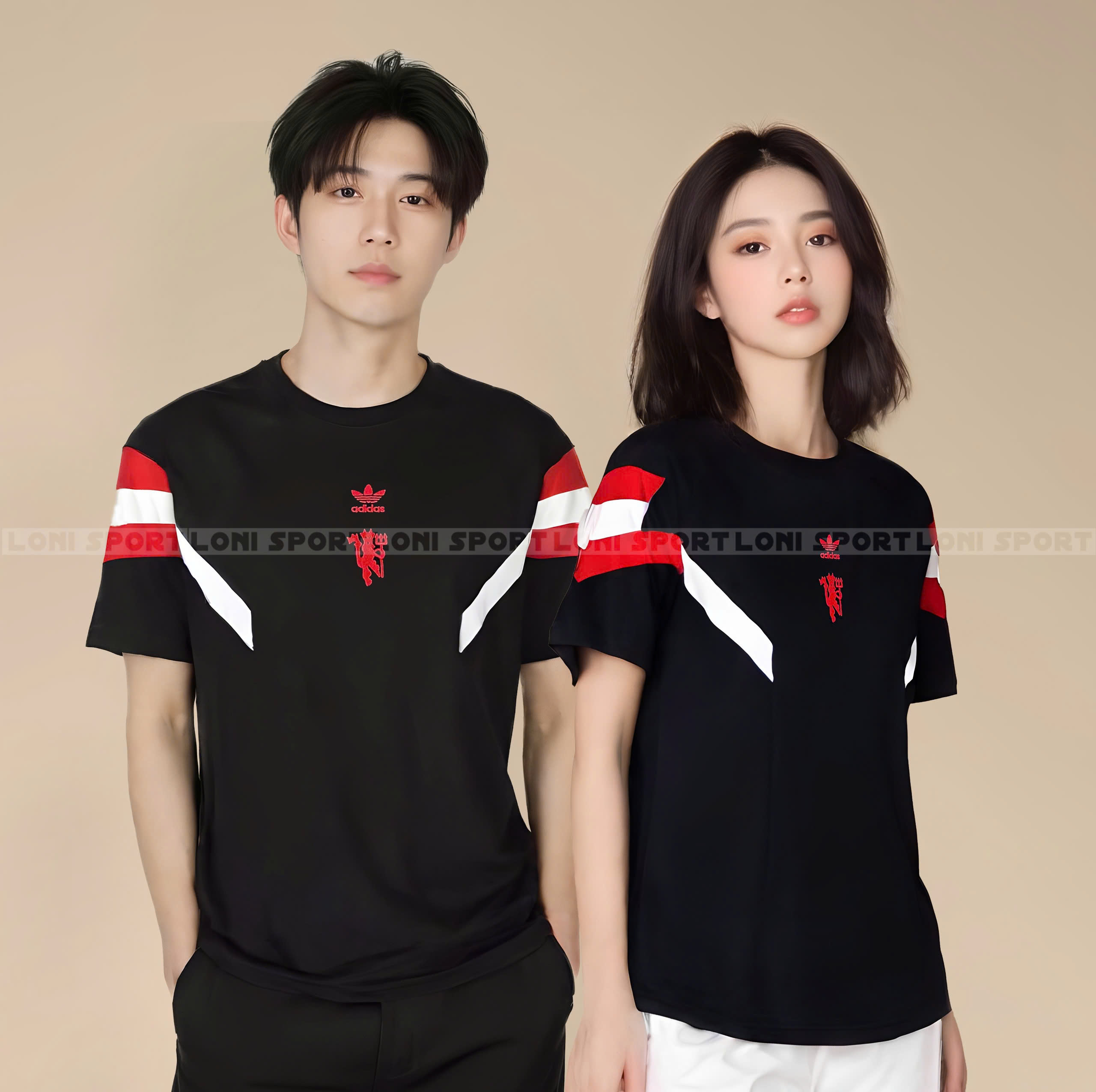 Áo thun cotton MU Originals đen 24/25_thumbnail_1