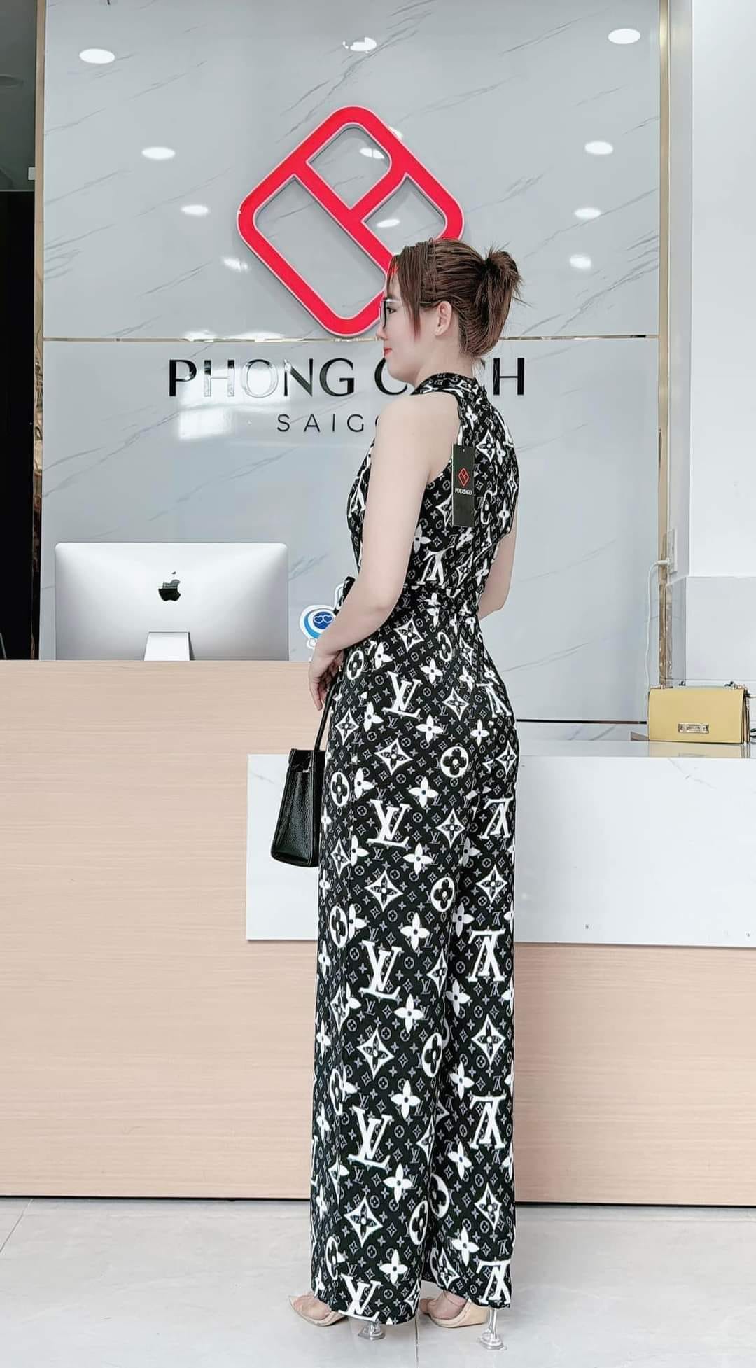 Jumpsuit thiết kế kiểu cổ yếm cột eo cá tính_thumbnail_15