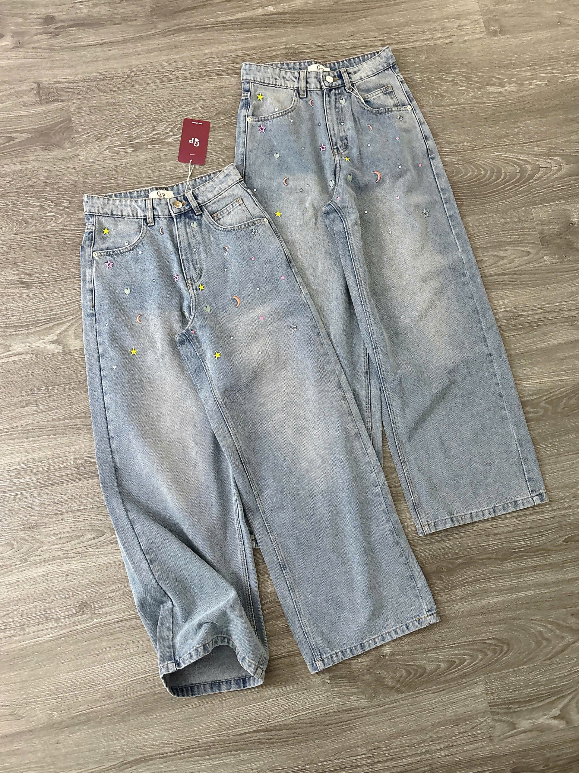 Q290 QUẦN JEAN SUÔNG