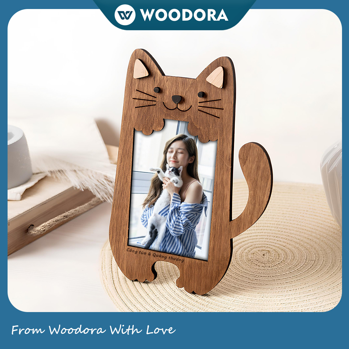 Khung Ảnh Hình Thú Cưng - In Theo Yêu Cầu, Lưu Giữ Khoảnh Khắc Đáng Yêu