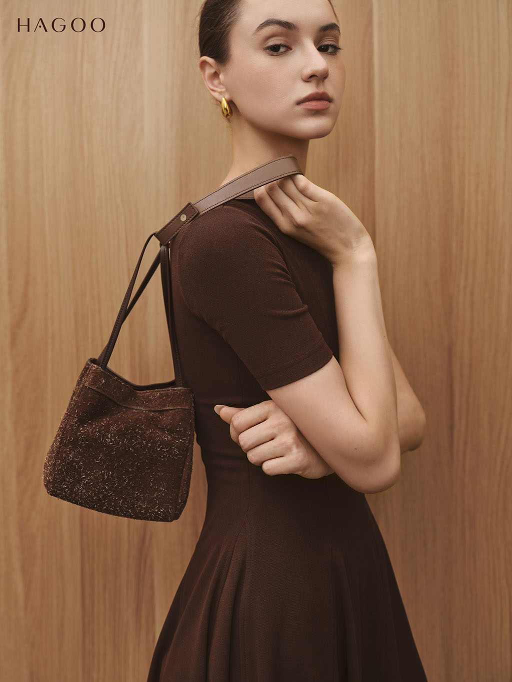 Váy thun ngắn bổ nhiều mảnh HAGOO_thumbnail_6