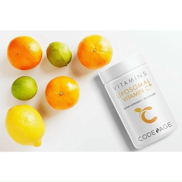 Viên uống bổ sung Vitamin C Code Age Liposomal hộp 180 viên
