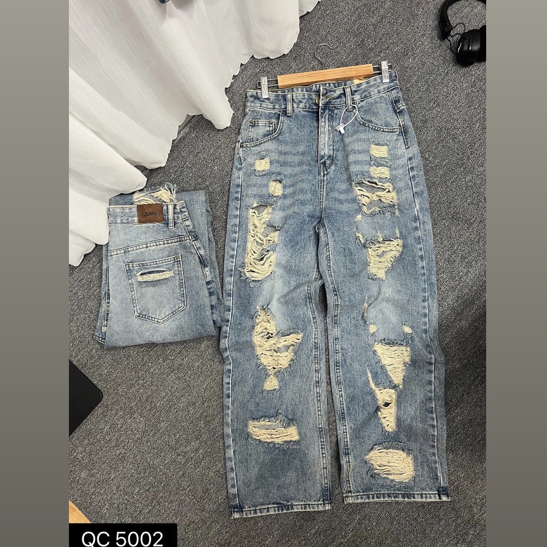 Quần suông rách 2 mặt kiểu bigsize QJ5002 dành cho nàng béo mập từ 55-90kg_thumbnail_12