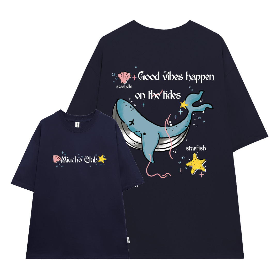 Áo thun form rộng unisex mùa hè ATD1038 Miucho vải cotton tay lỡ cổ tròn in mix_thumbnail_14