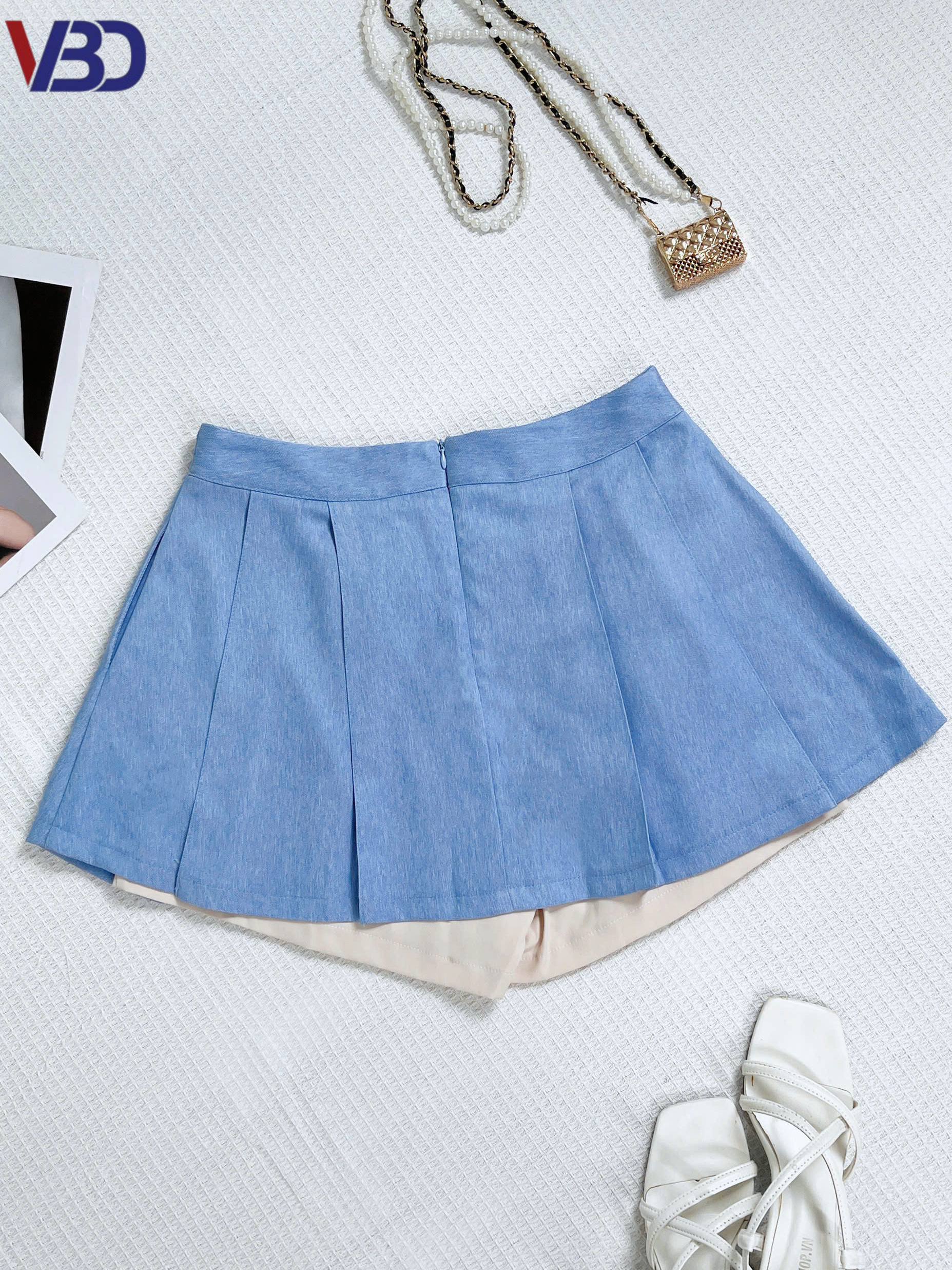 Chân váy kiểu xòe phối quần bigsize CV037 dành cho nàng béo mập từ 55-95kg_thumbnail_4