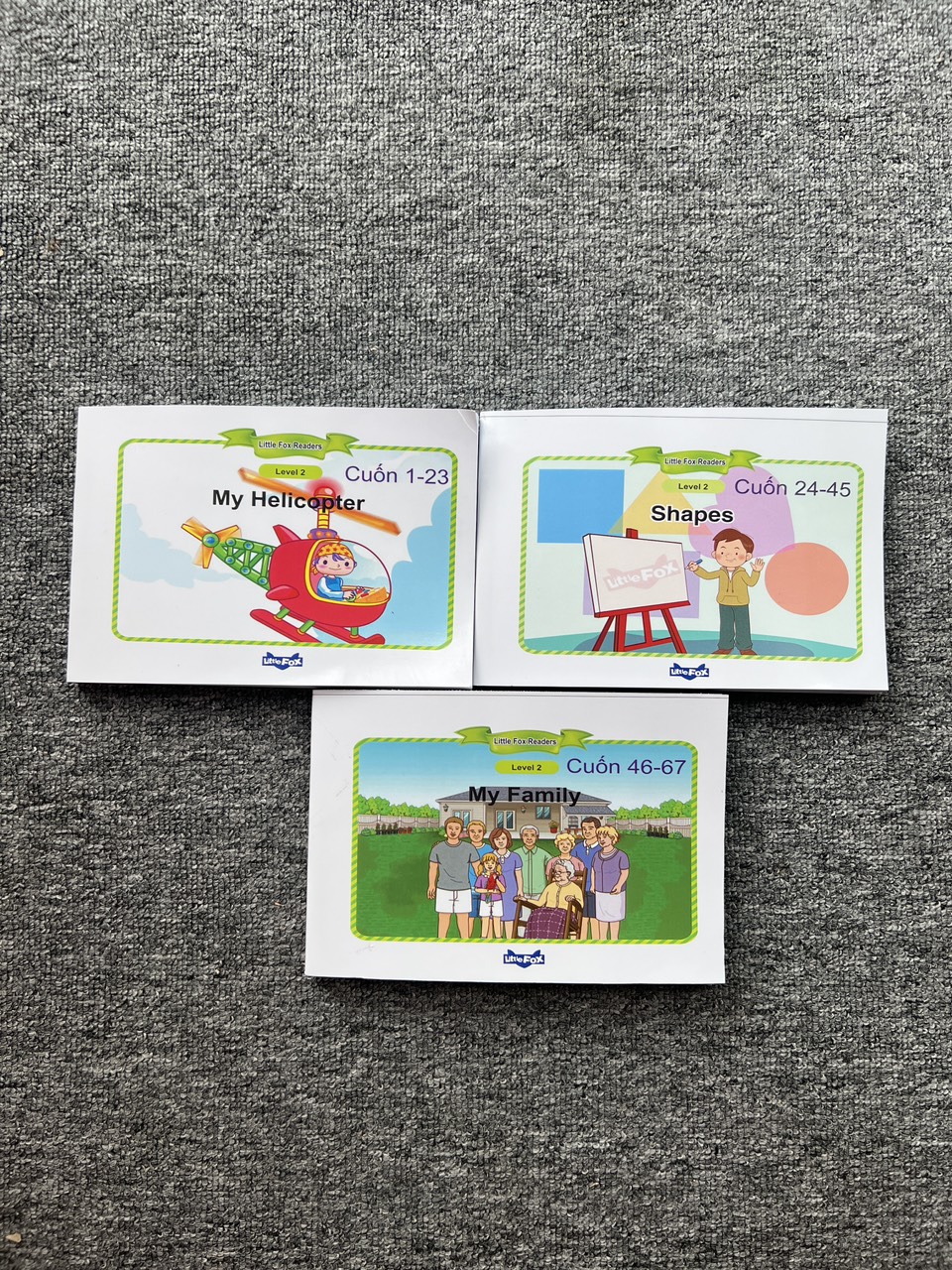 LITTLE FOX Single Stories LEVEL 2 TRỌN BỘ 67 TRUYỆN – KÈM FILE NGHE VÀ VIDEO – 3 CUỐN