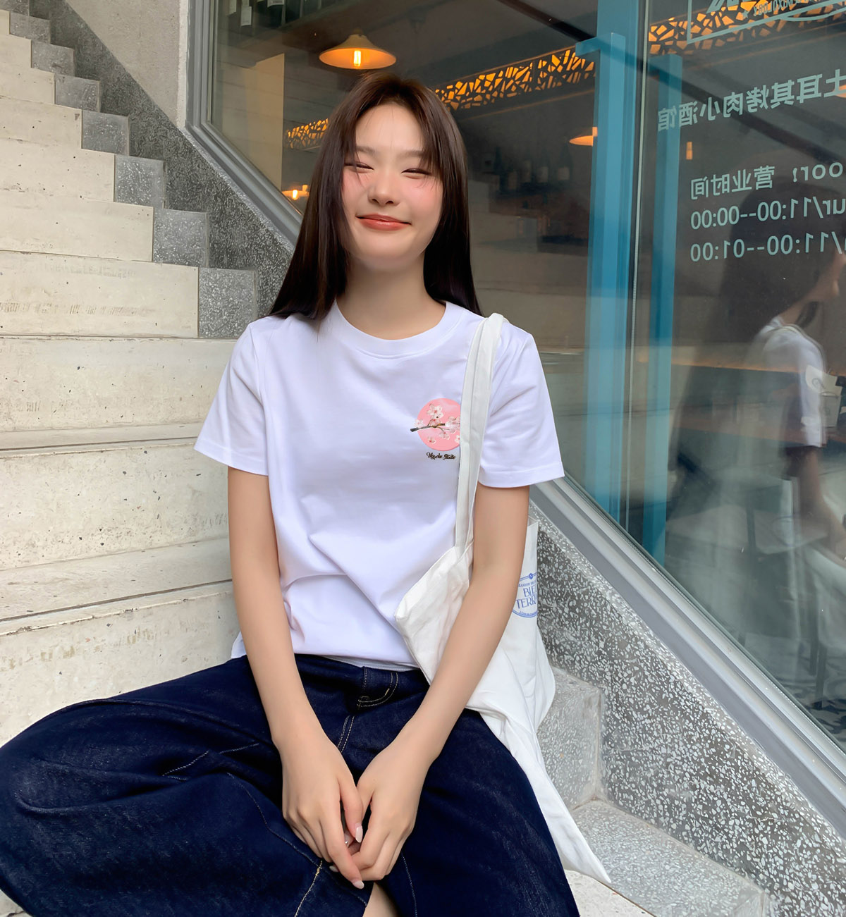 Áo thun nữ tết form vừa regular vải cotton 4c thoáng mát 1805 Miucho in basic_thumbnail_2