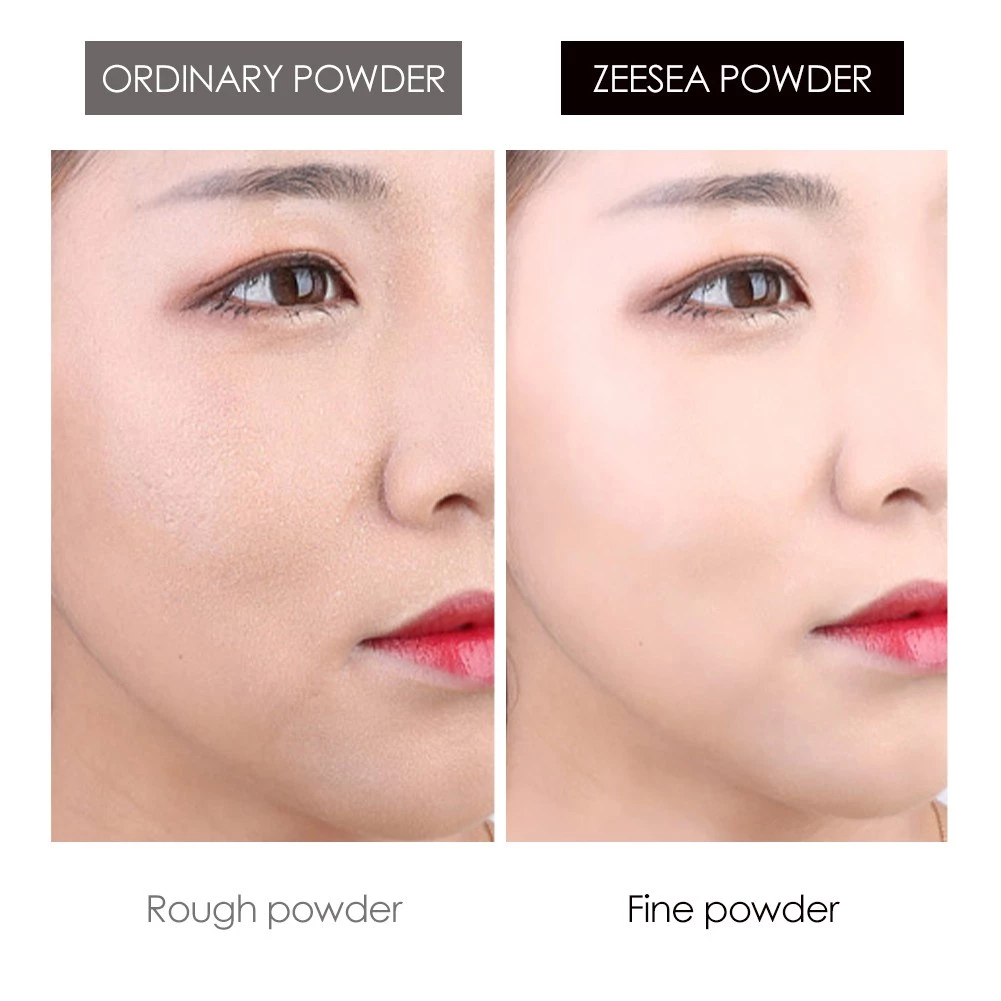 ZEESEA British Museum Face Powder Oil Control Waterproof Compact Pressed Powder Foundation Long Lasting Makeup_thumbnail_2