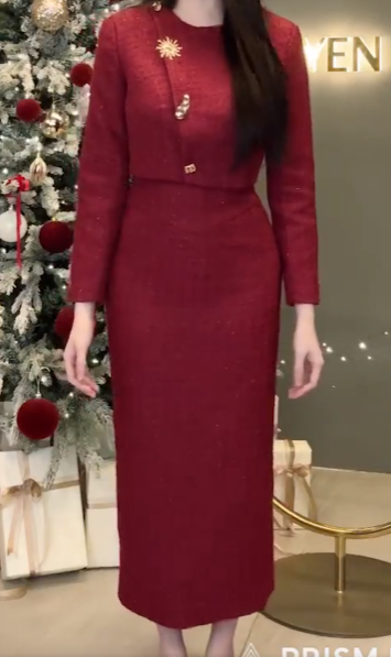 Set Bút Chì Cúc Chéo Phối Nhũ