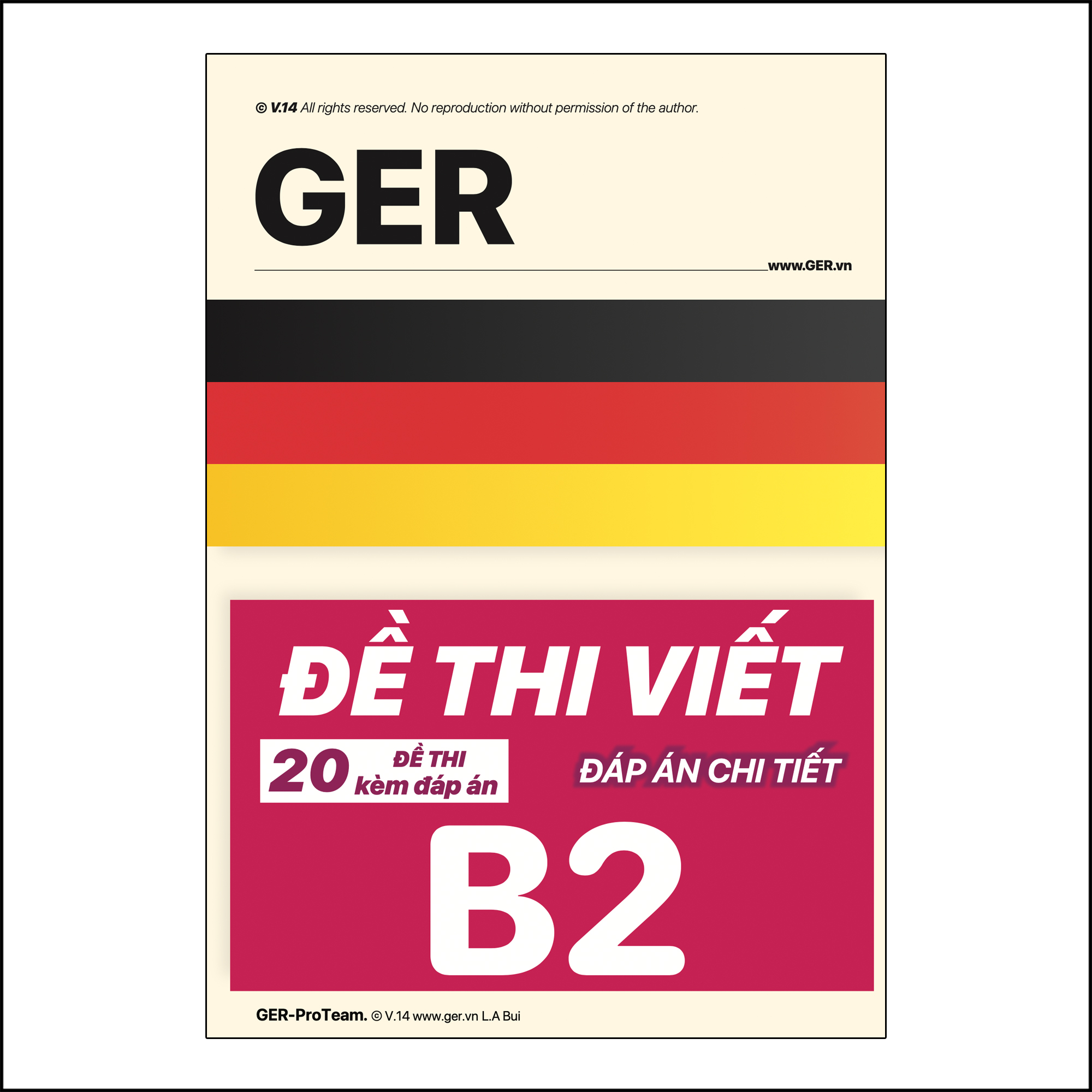 Đề Thi Viết Tiếng Đức B2