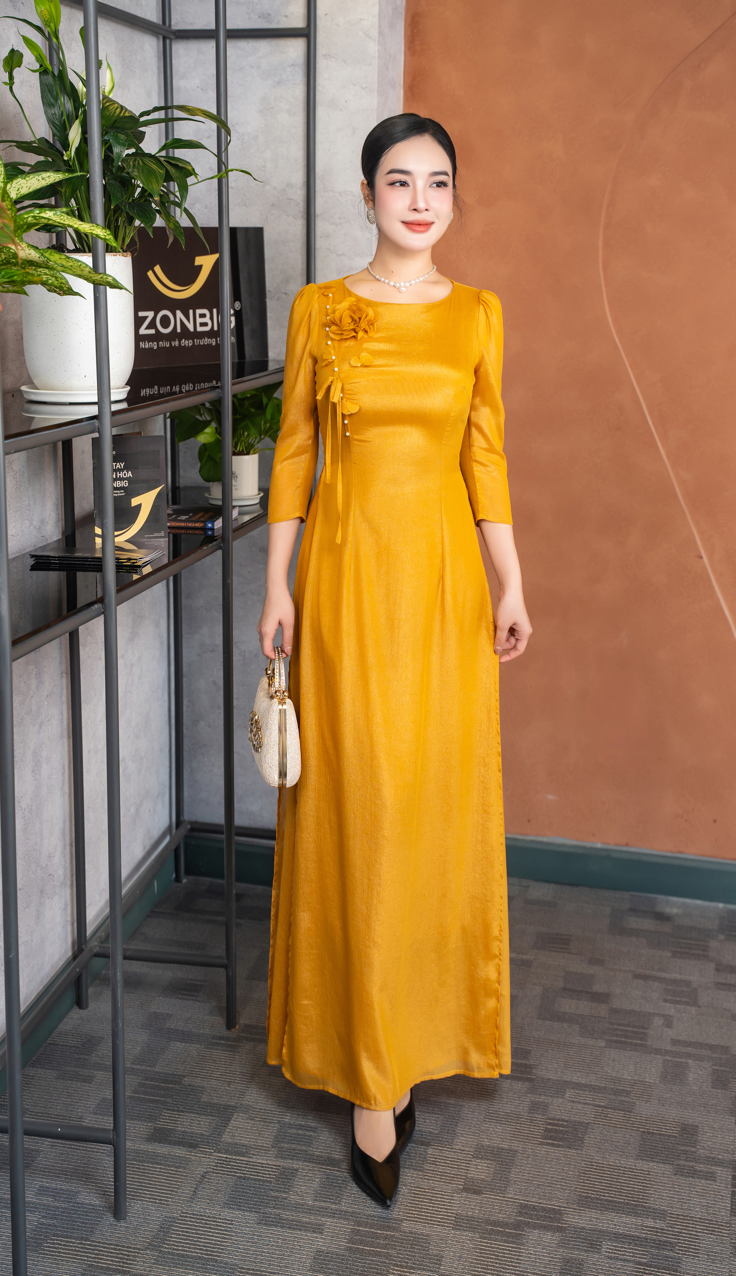 Đầm giả áo dài - Y2077 - Thương hiệu Zonbig_thumbnail_5