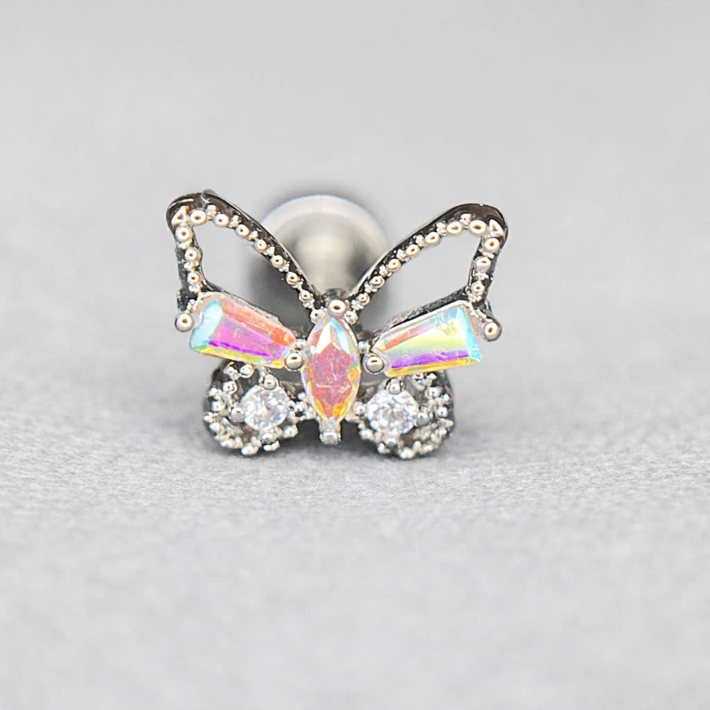 khuyên kiểu bướm nhỏ 7 màu bi