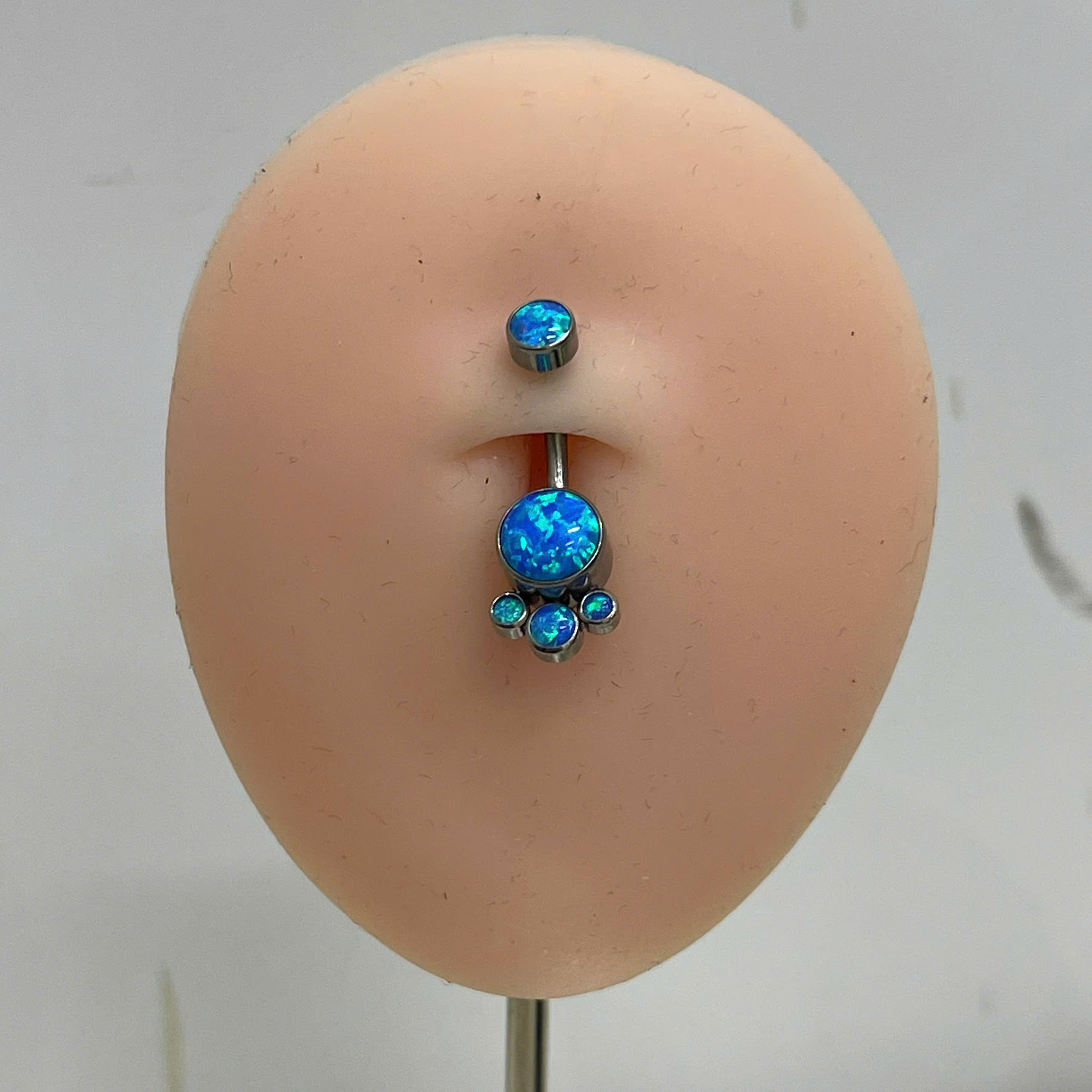 rốn titan đá opal xanh biển thập cẩm giống trái đất chúng mình đính ba đá tròn_thumbnail_3