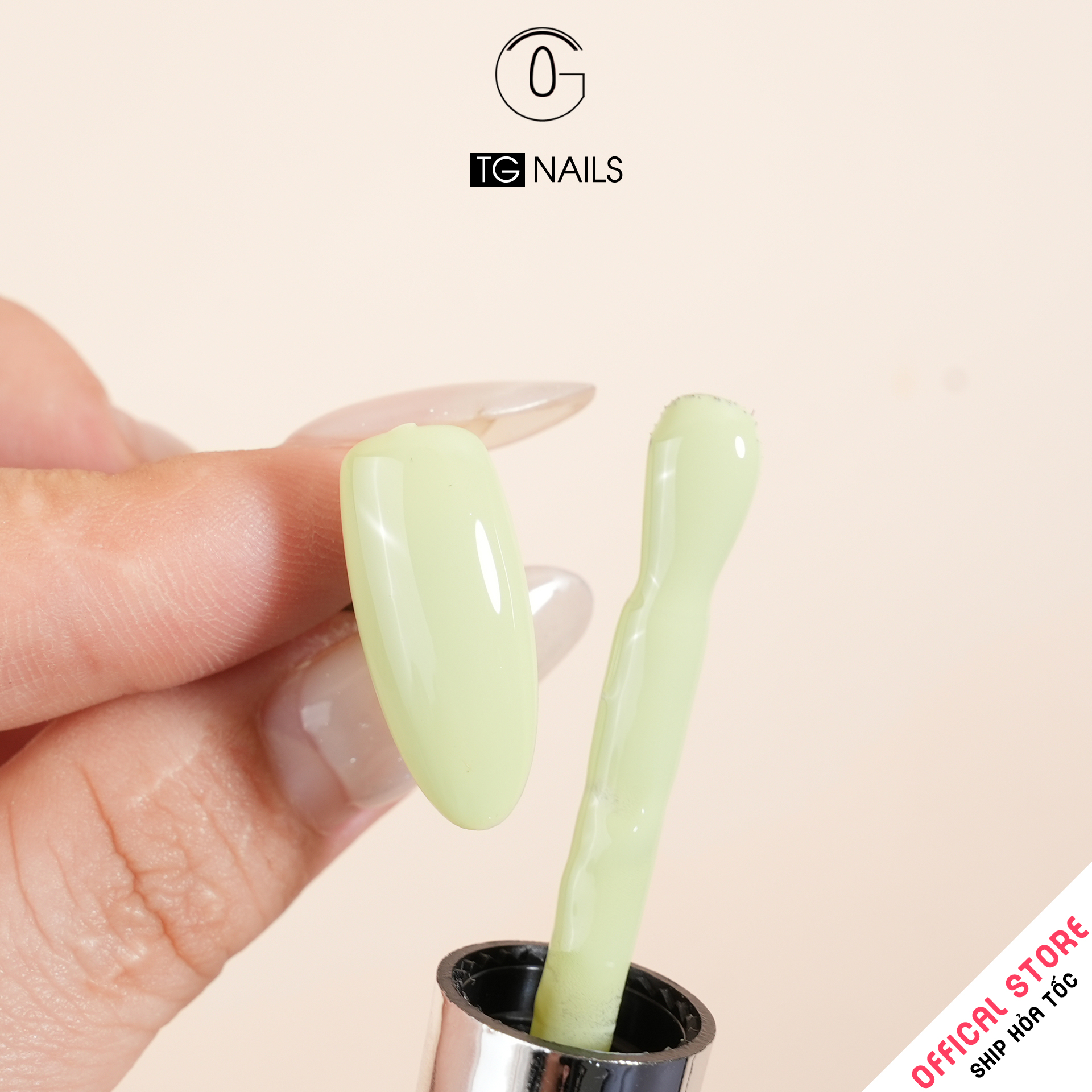 Sơn móng gel TG. Dung tích: 15ml/ lọ. Nhãn hàng TG nail._thumbnail_3