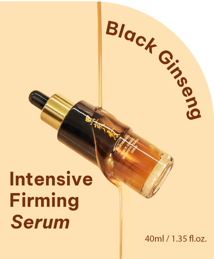 HUKSAMSOO BLACK GINSENG INTENSIVE FIRMING SERUM - Serum Ngừa Lão Hóa Nâng Cơ Và Giảm Nhăn - Hắc Sâm 10% & Niacinamide 50,000ppm, Collagen, Hyaluronic Acid - 40ml - [HSS005]