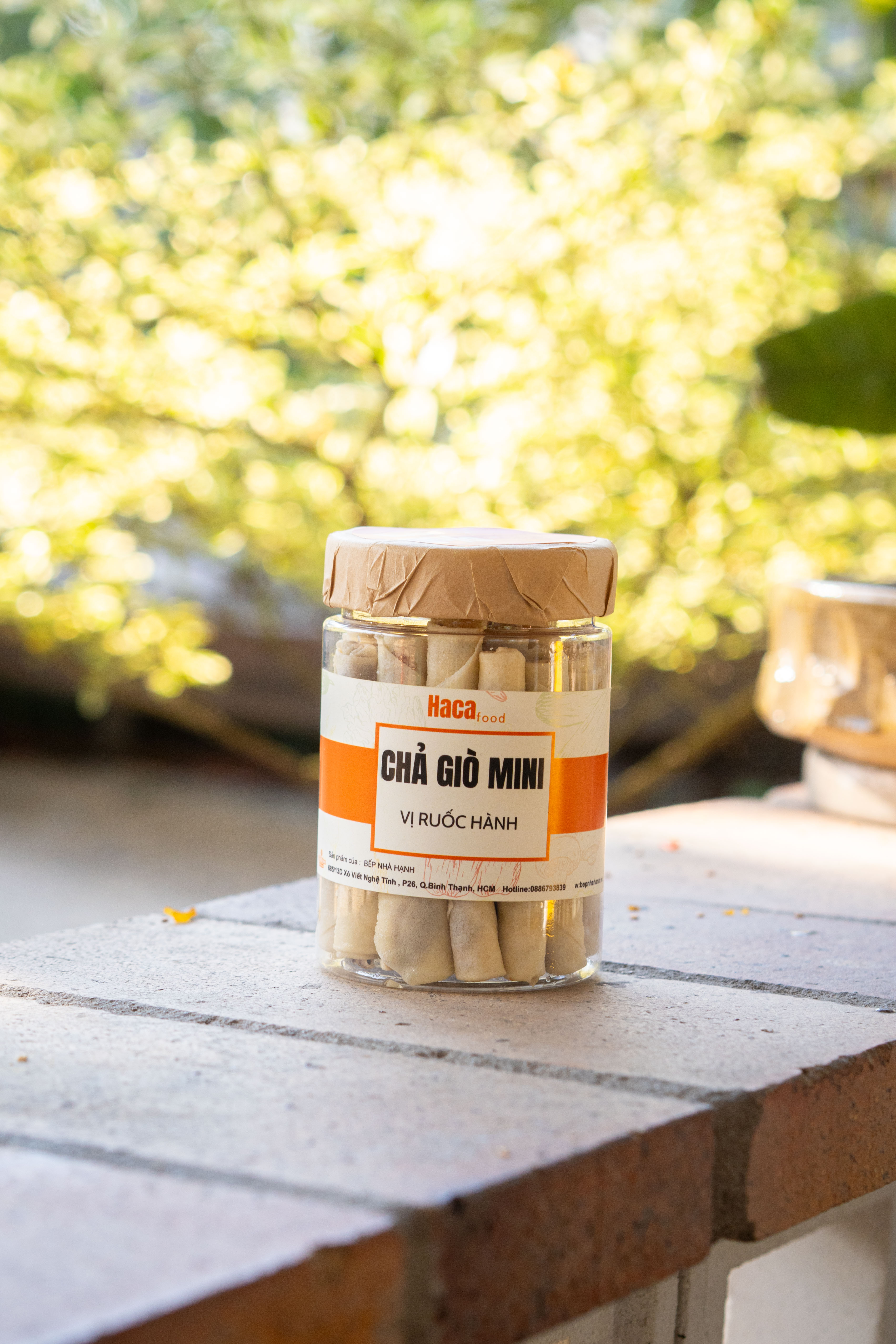 SNACK CHẢ GIÒ MINI VỊ RUỐC HỦ 130GR