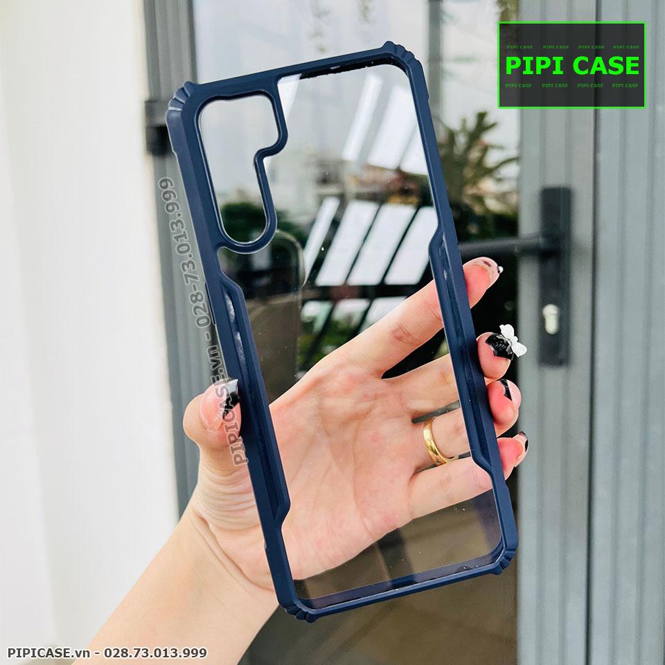 Ốp Lưng Oppo Reno 3 - Bigtal - Xanh Dương