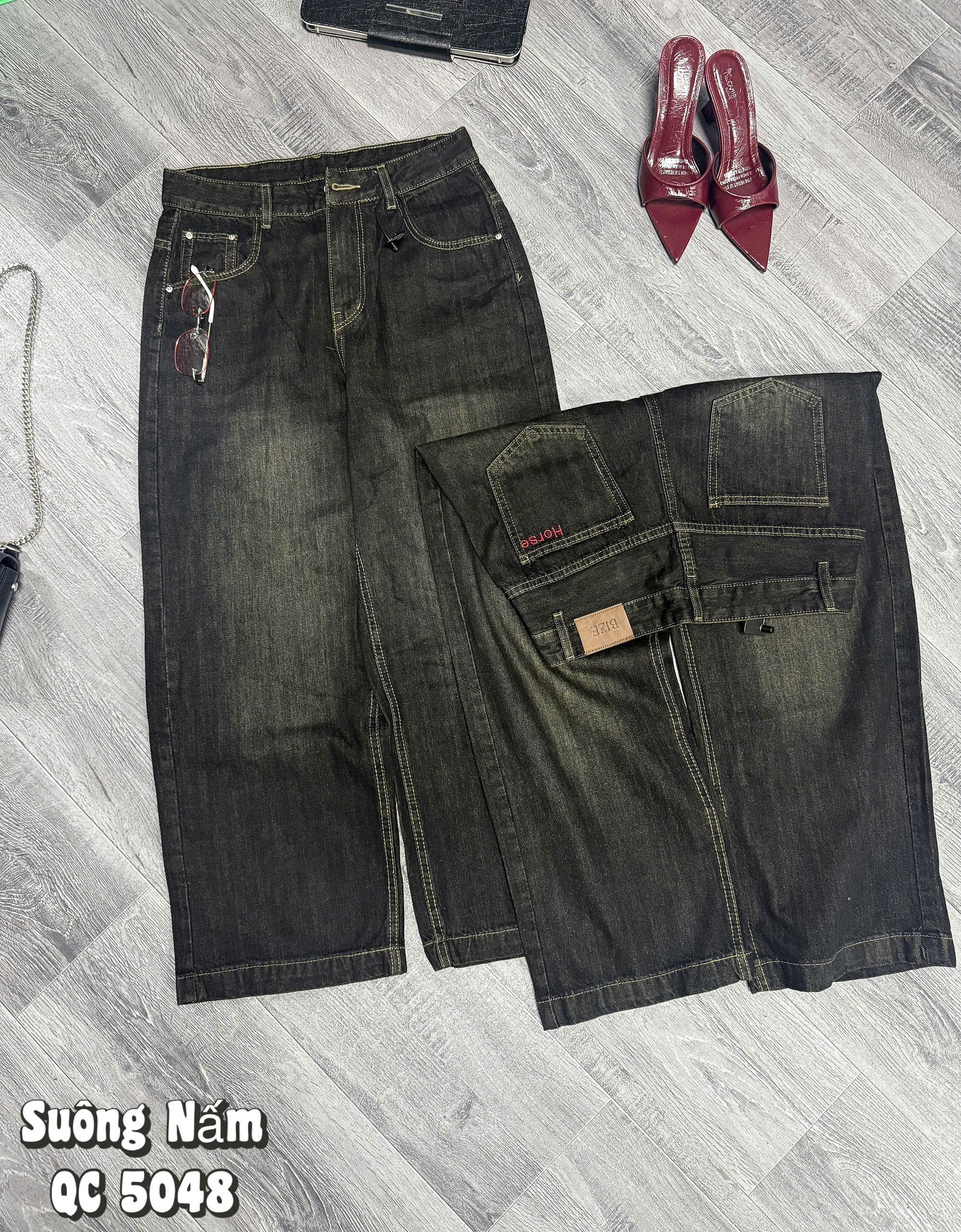 BIGSIZE NỮ - Quần jean suông thêu kiểu T-QJ5048_thumbnail_5