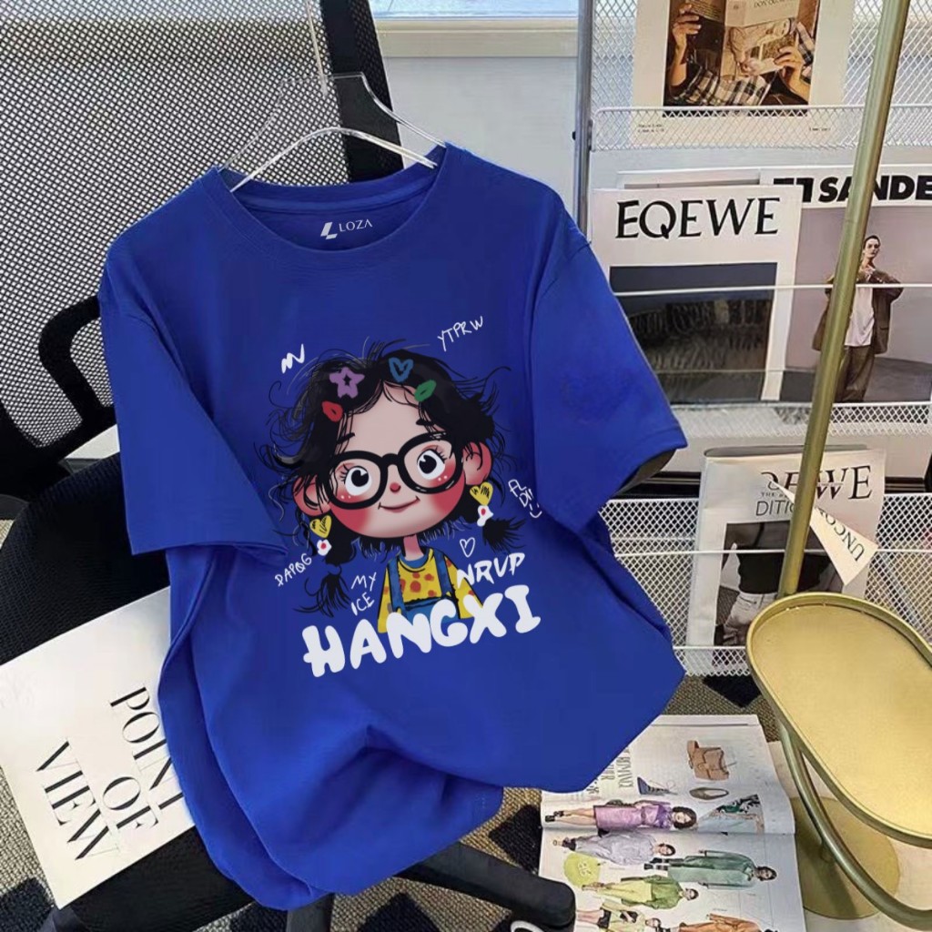 [HOT TREND] Áo phông nữ in hình bé gái nhiều màu - 𝐋𝐎𝐙𝐀 RT8261_thumbnail_6