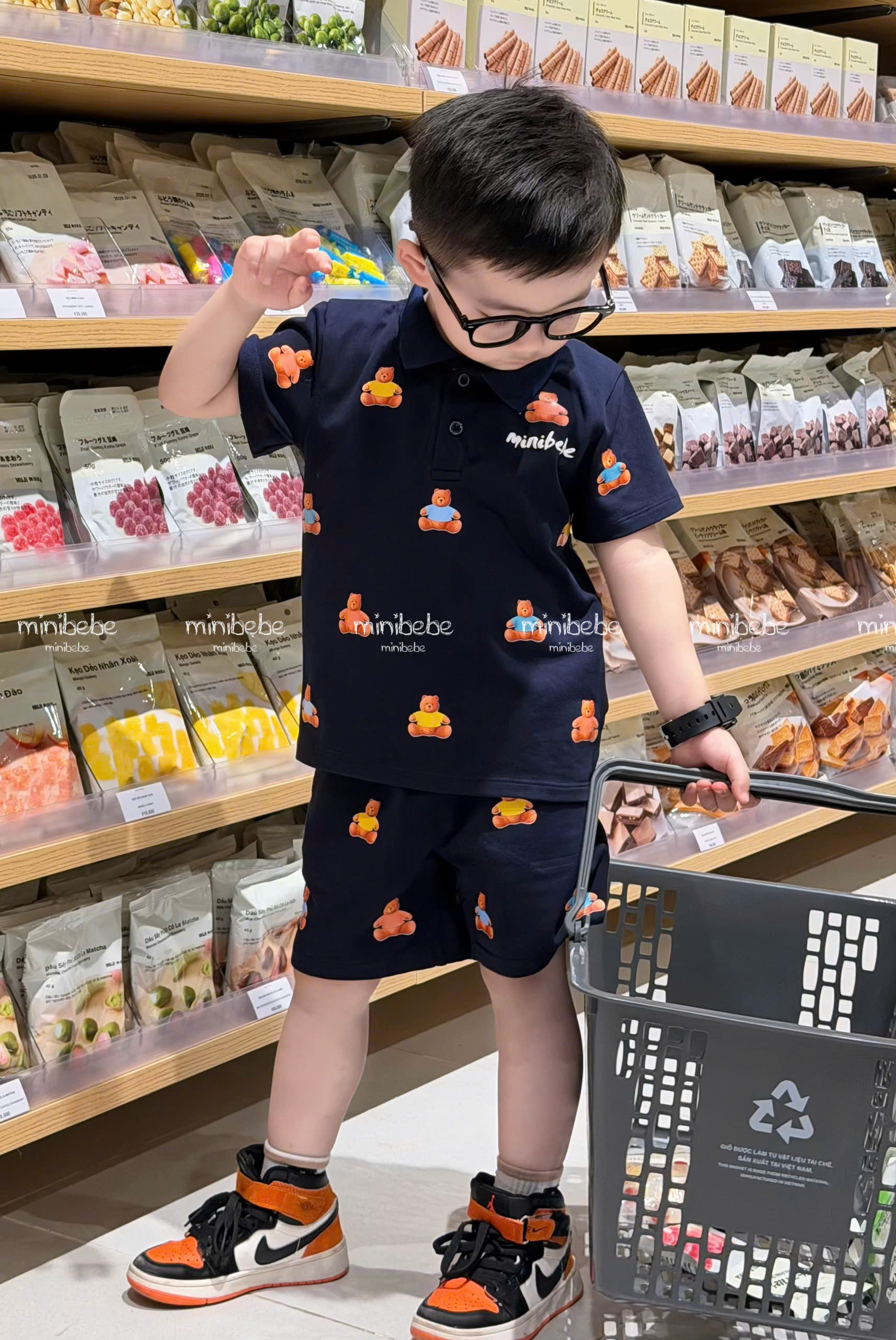 A79 BỘ POLO GẤU NGỒI MINIBEBE- A117.1777