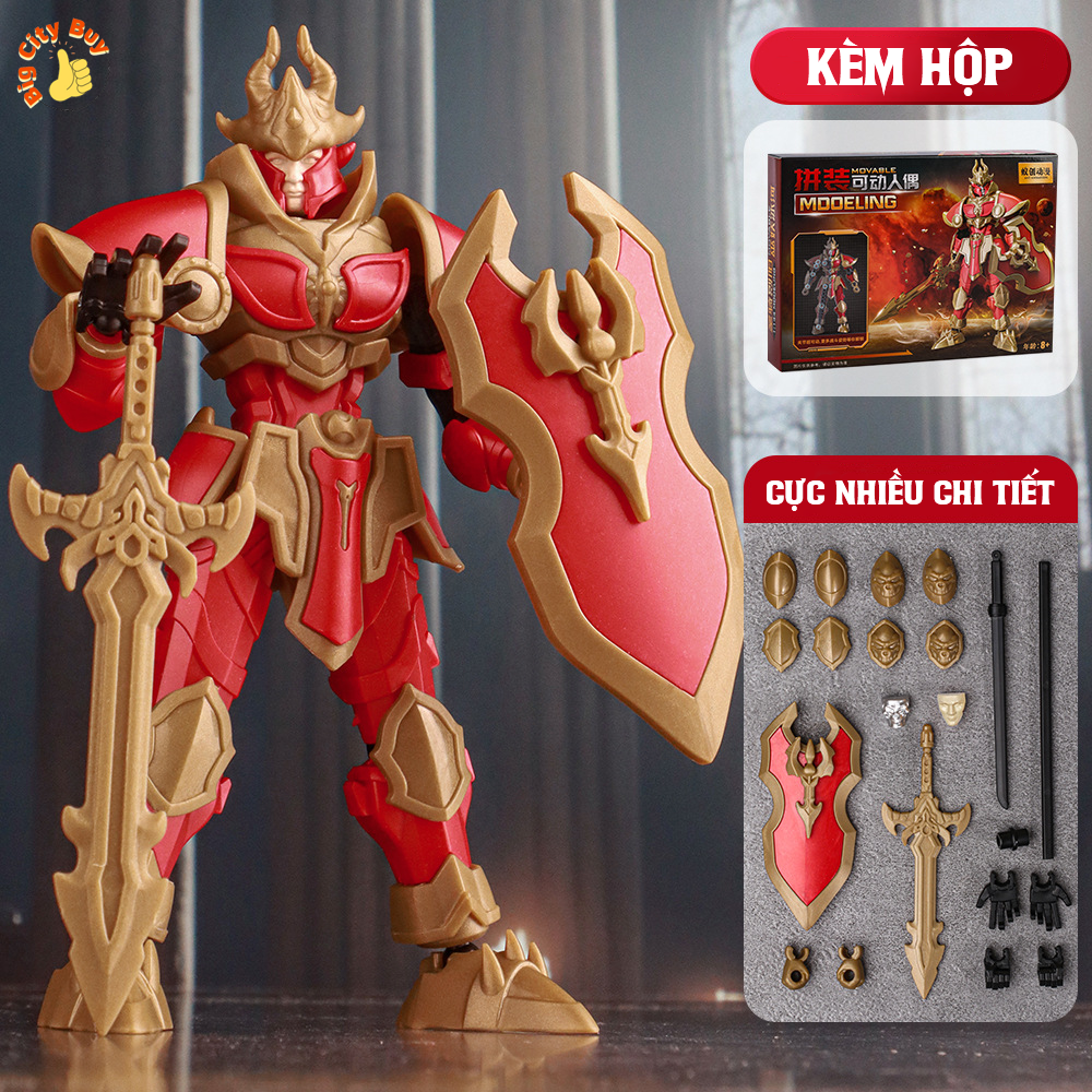 Mô Hình Chiến Binh Khung Xương Pacific Rim Từ Tính 3D Siêu Chất, Mô Hình Lắp Ghép 3D, Mô Hình Lắp Ghép Động_thumbnail_9