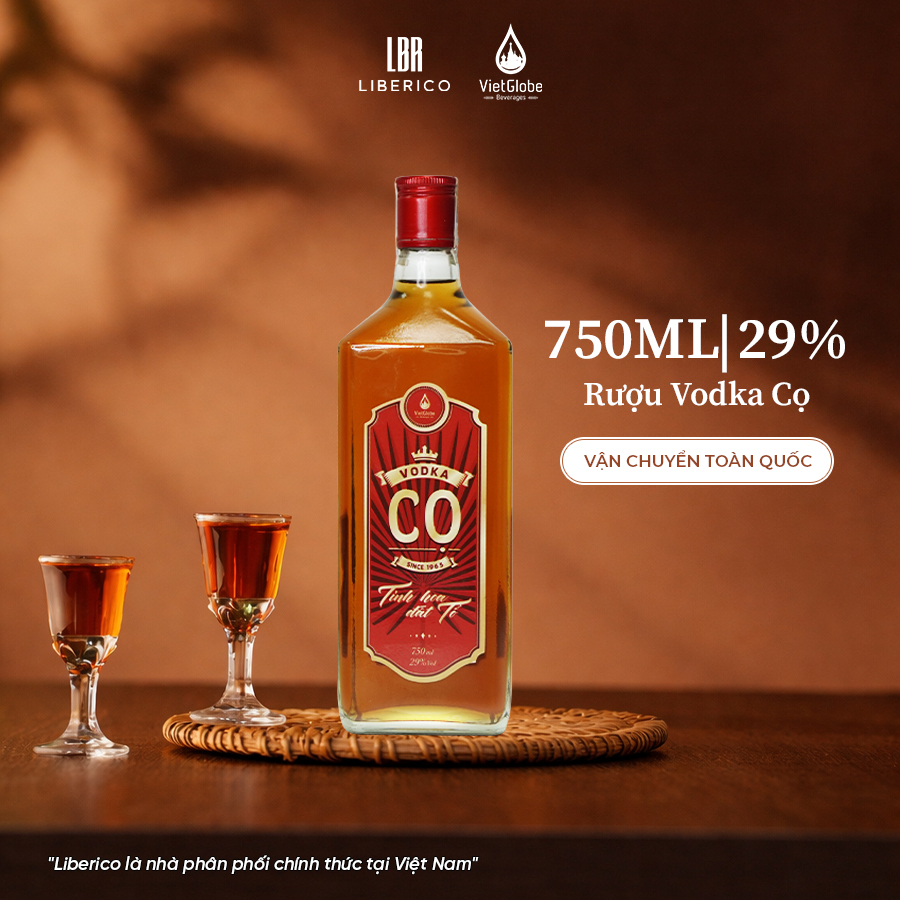 Rượu Vodka Cọ chai 29% Vol - 750ml