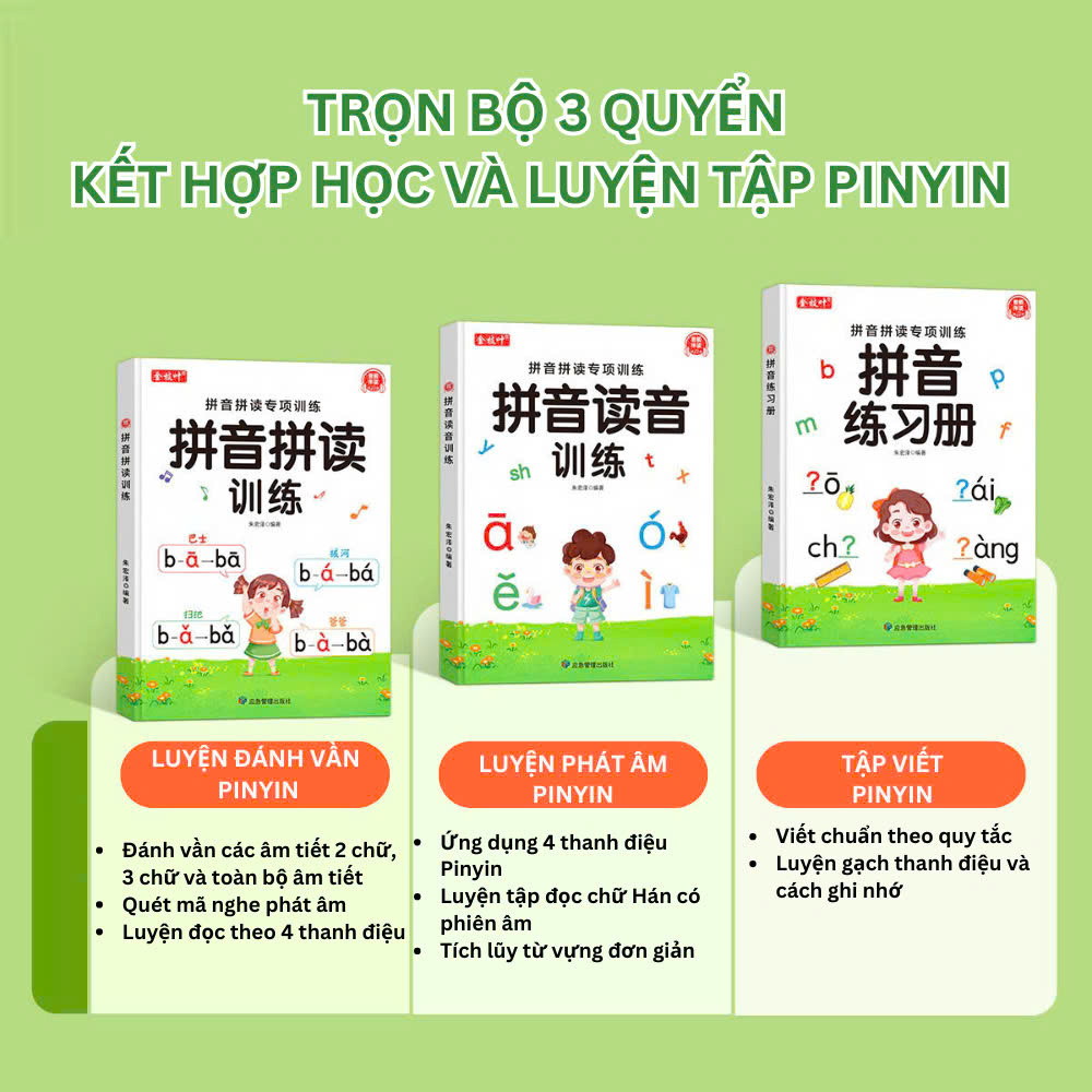 Bộ sách 3 cuốn PINYIN học Tiếng Trung cho bé từ 3 tuổi, kèm video_thumbnail_0