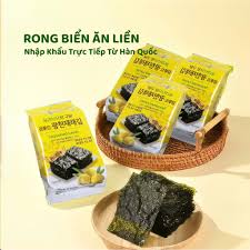 RONG BIỂN LÁ SÉT 3 Kang's food màu nâu