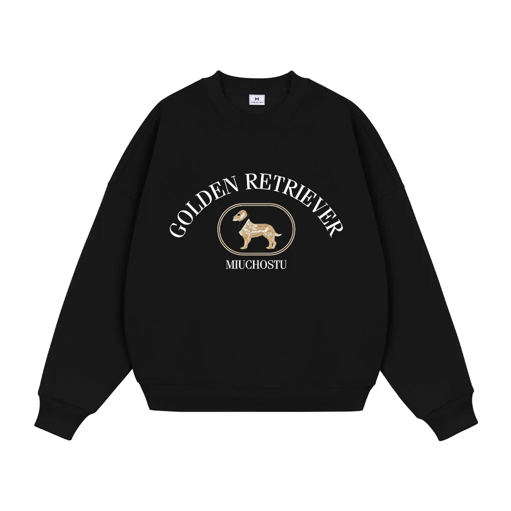 Áo Sweater form boxy Miucho Club nỉ 2 da thoáng mát thấm hút tốt basic dễ phối đồ in mix 2821_thumbnail_10