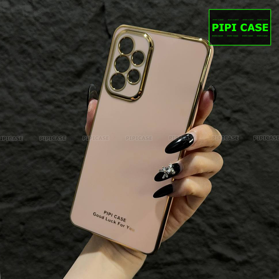 Ốp Lưng Samsung A73 - Royal - Vàng Hồng