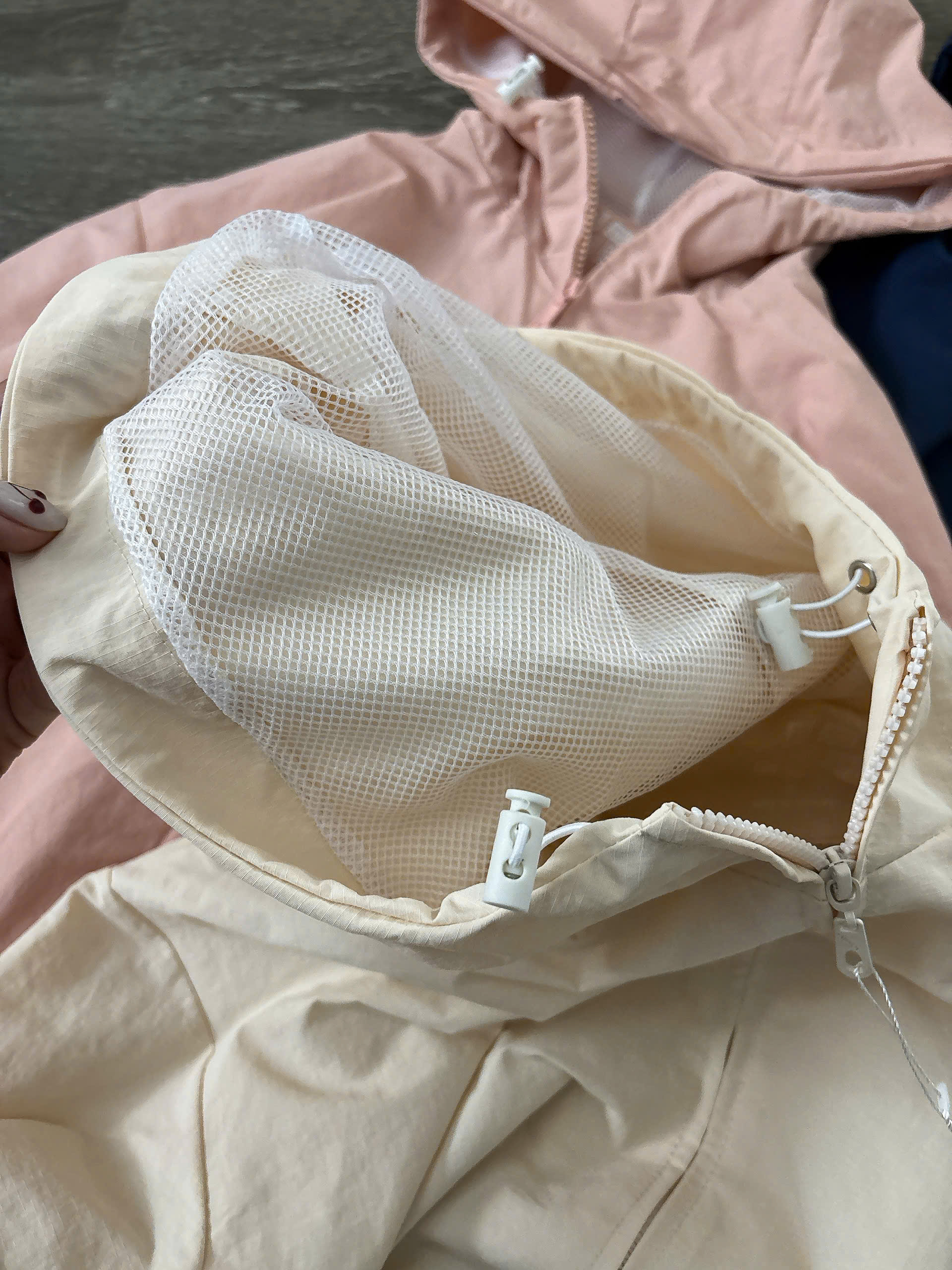 SALE A484 ÁO KHOÁC DÙ 5 MÀU ( 2 LỚP )_thumbnail_9