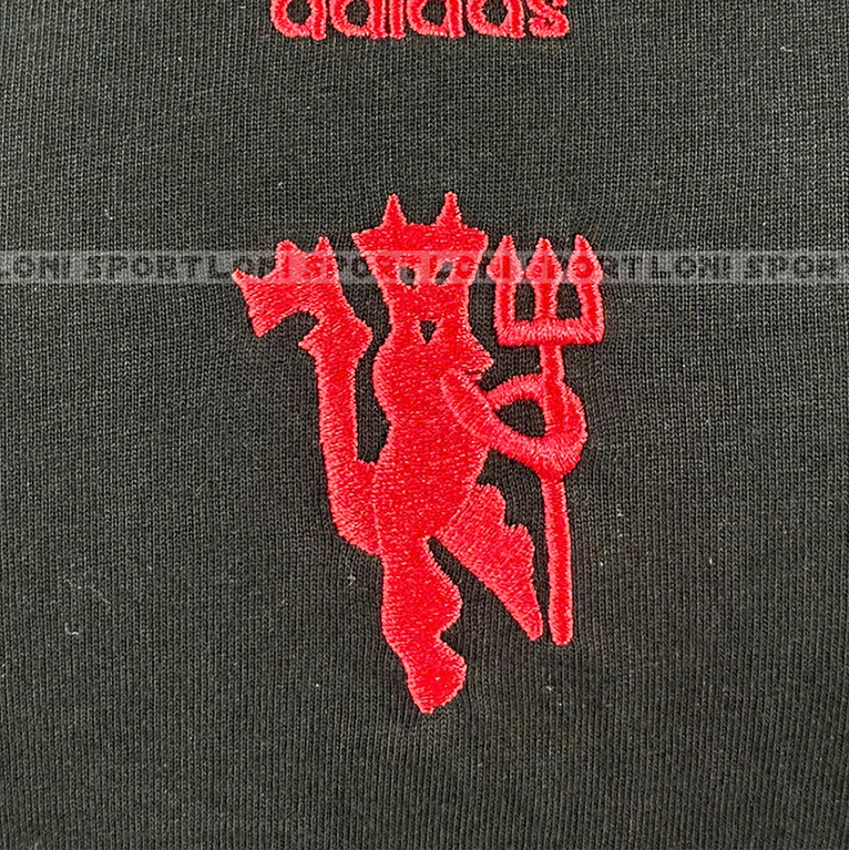 Áo thun cotton MU Originals đen 24/25_thumbnail_4