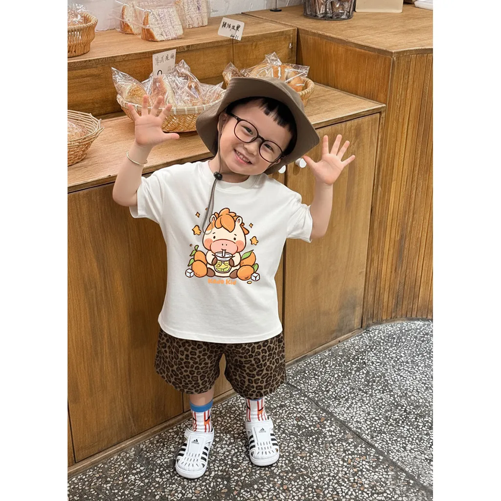 Áo thun bé trai bé gái 12 con giáp tuổi Ngọ Kado 3164_thumbnail_4