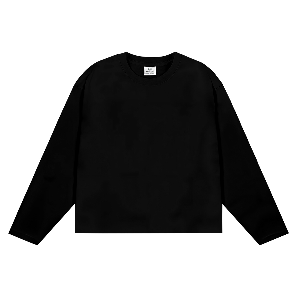 Áo thun nữ tay dài form boxy Miucho cotton 2 chiều thoáng mát kiểu Hàn Quốc local brand AT00053_thumbnail_8