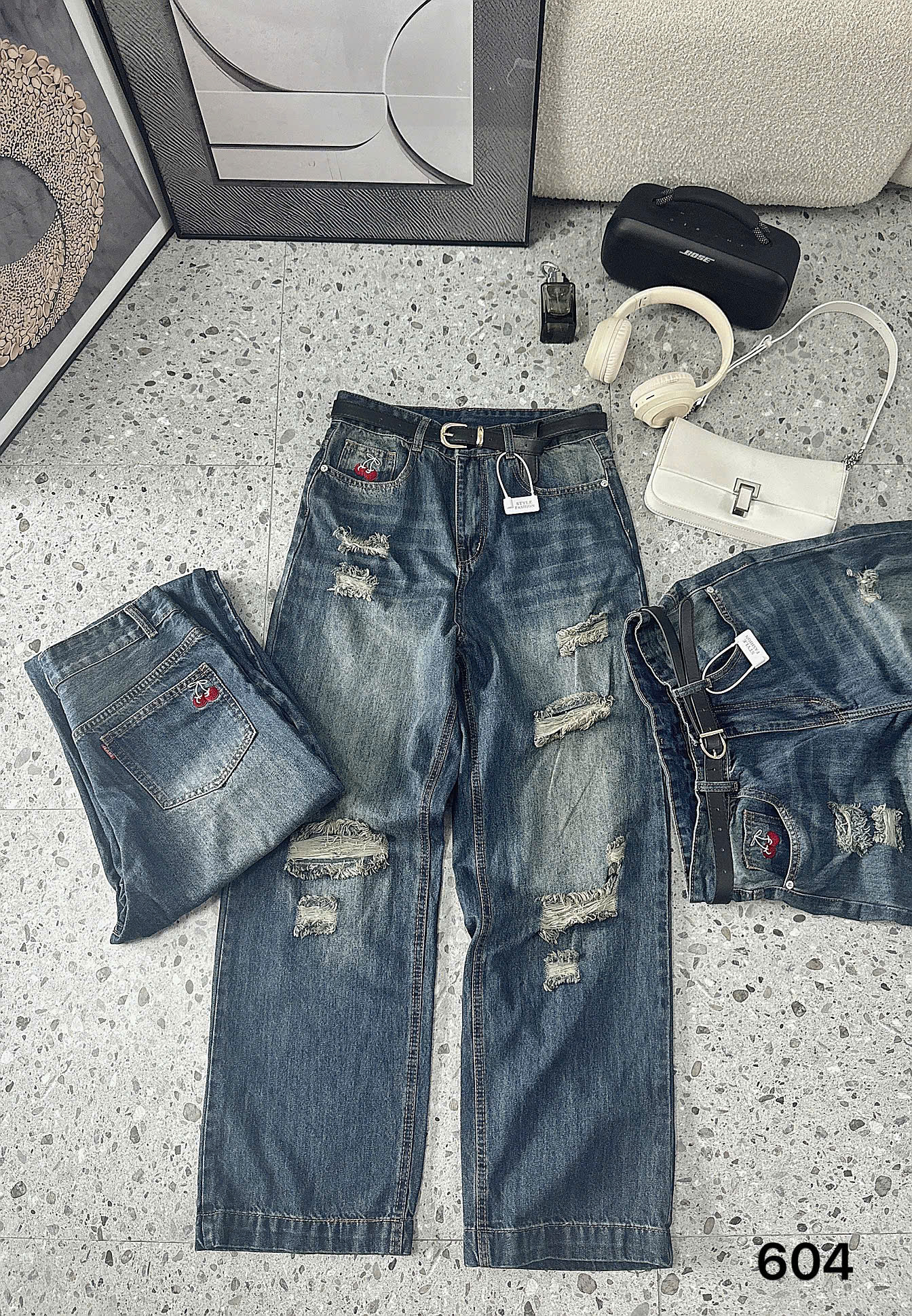 BIGSIZE NỮ - Quần suông thêu cherry T- QJ604_thumbnail_5