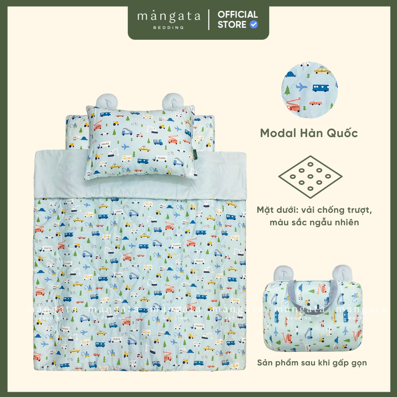 Mẫu Ô tô nhỏ - Bộ chăn gối gấp gọn đi học_thumbnail_1