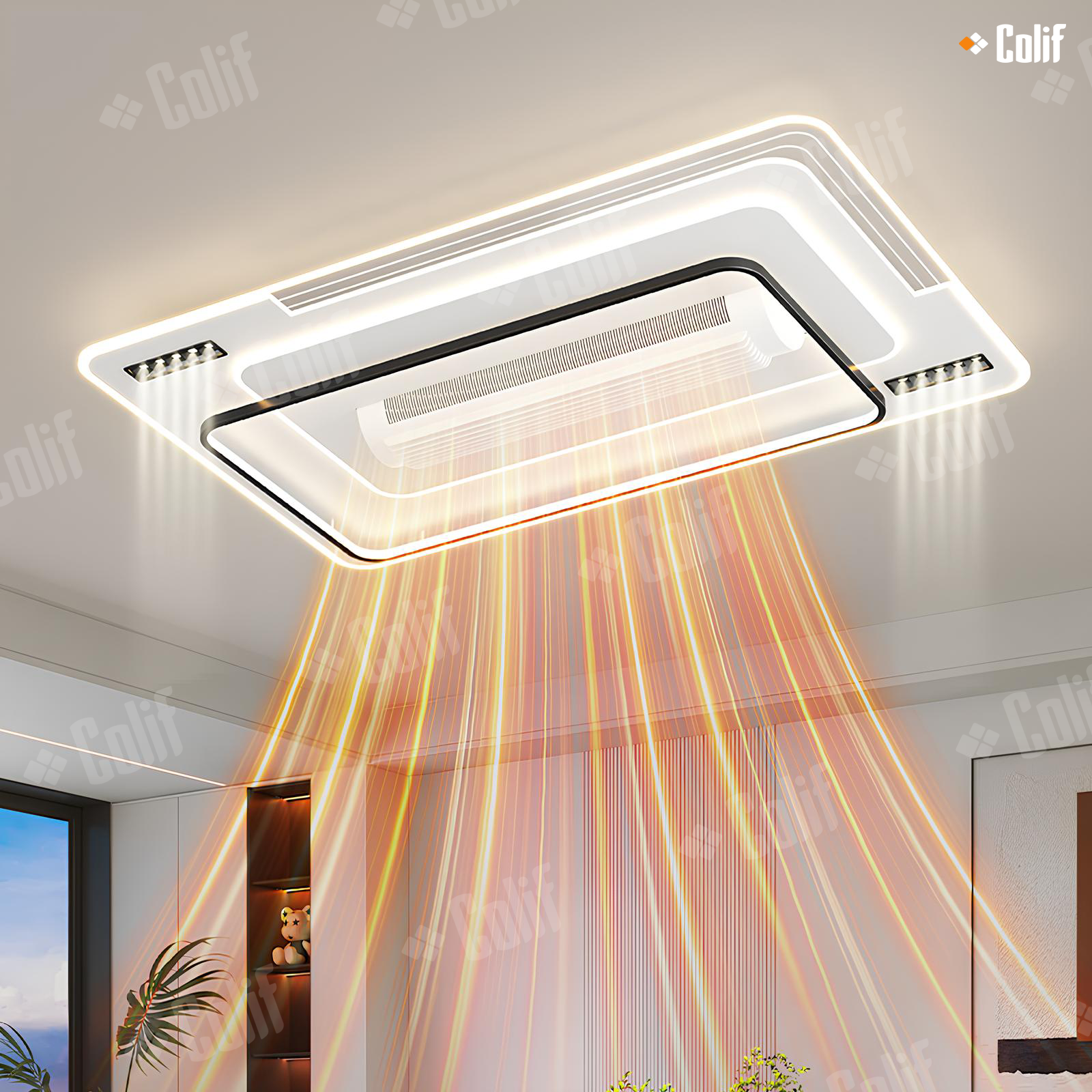 Đèn quạt trần không cánh Colif Light Air