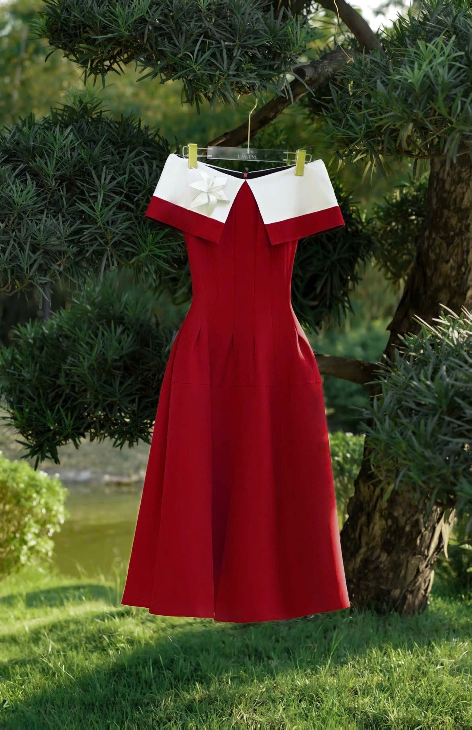 Red Tessa Dress_thumbnail_4