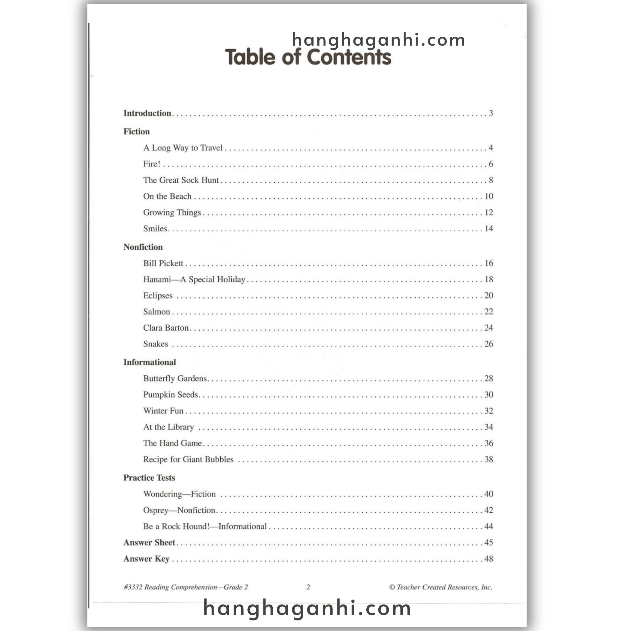 Reading Comprehension Grade 2 Teacher Created Resources, sách đọc hiểu lớp 2_thumbnail_1