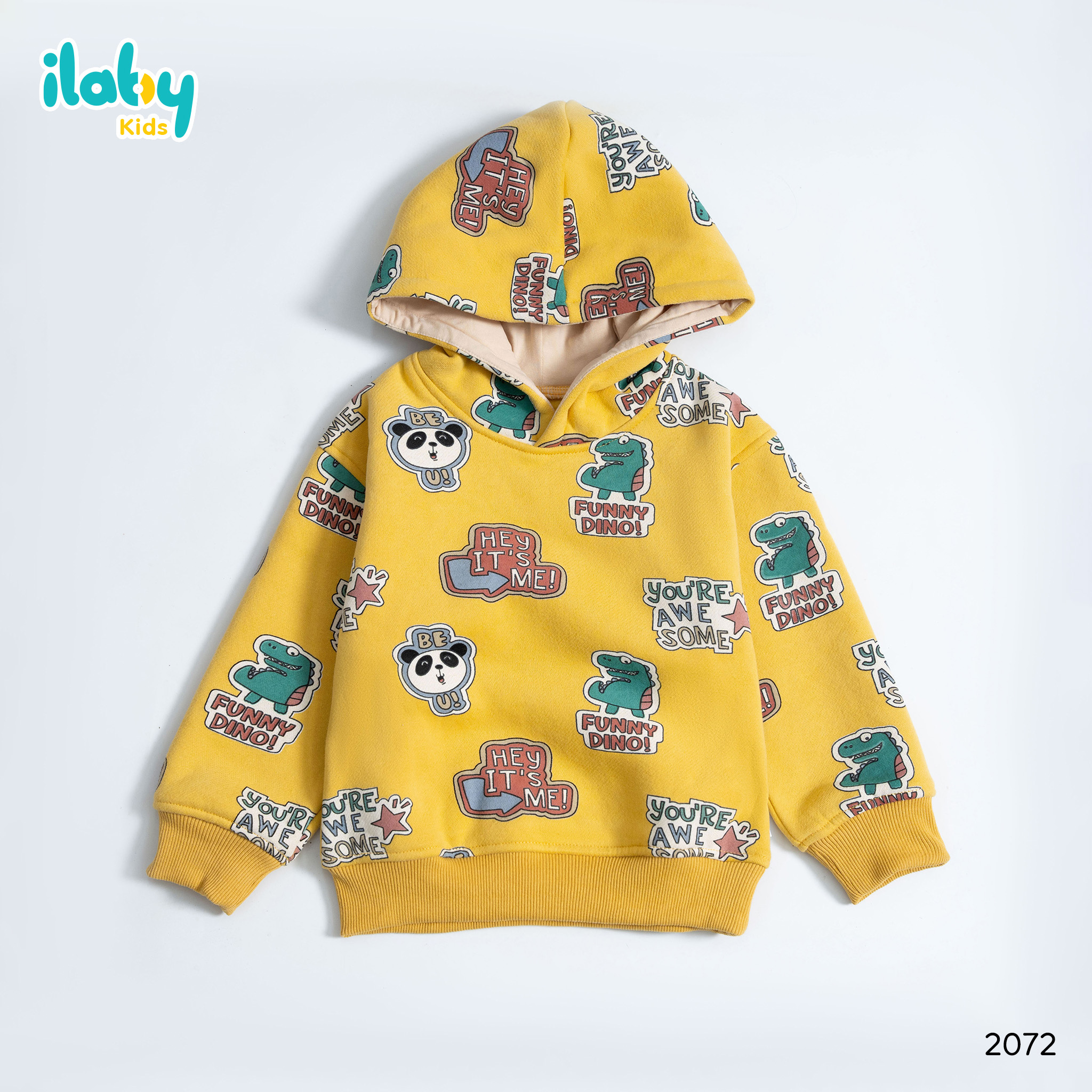 Áo nỉ hình khủng long tràn