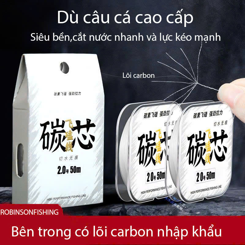 Dây Pe Lõi Carbon Làm Thẻo Cuộn 50M_thumbnail_5