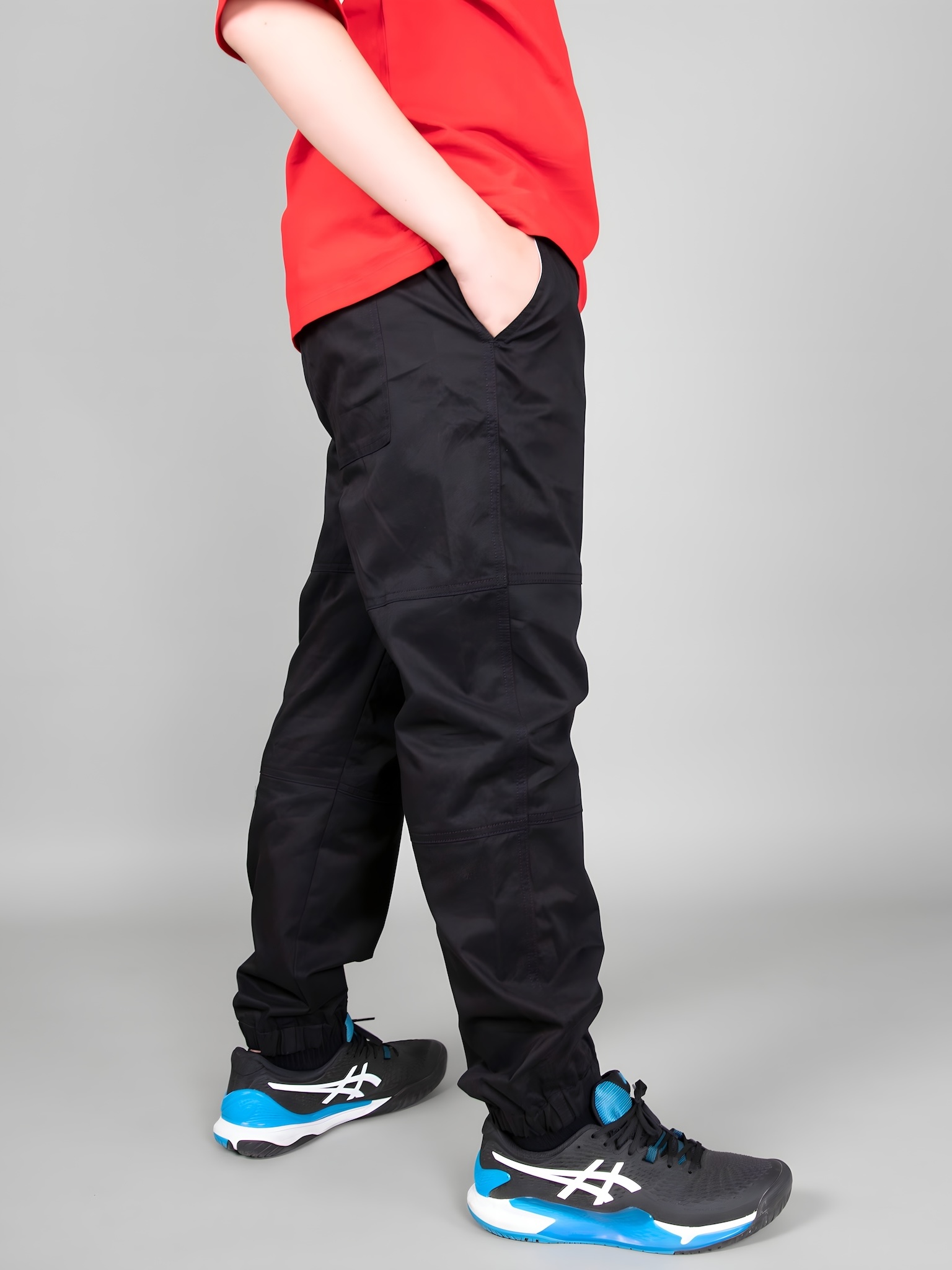 Quần kaki đen chun gấu túi hộp sườn_thumbnail_2