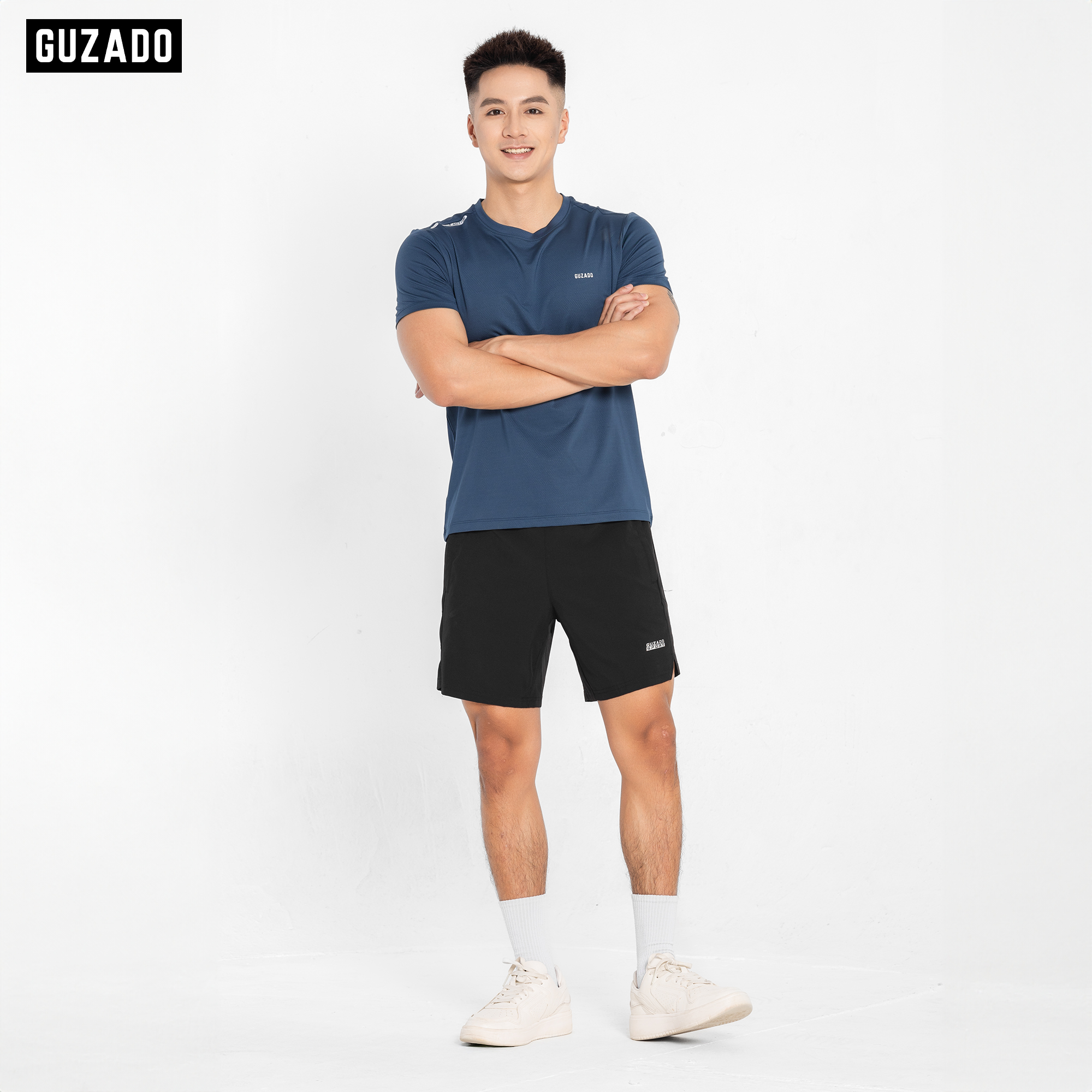 Áo Thun Guzado Chất Coolmax Thoáng Khí Vận Động Thoải Mái GTS04_thumbnail_2