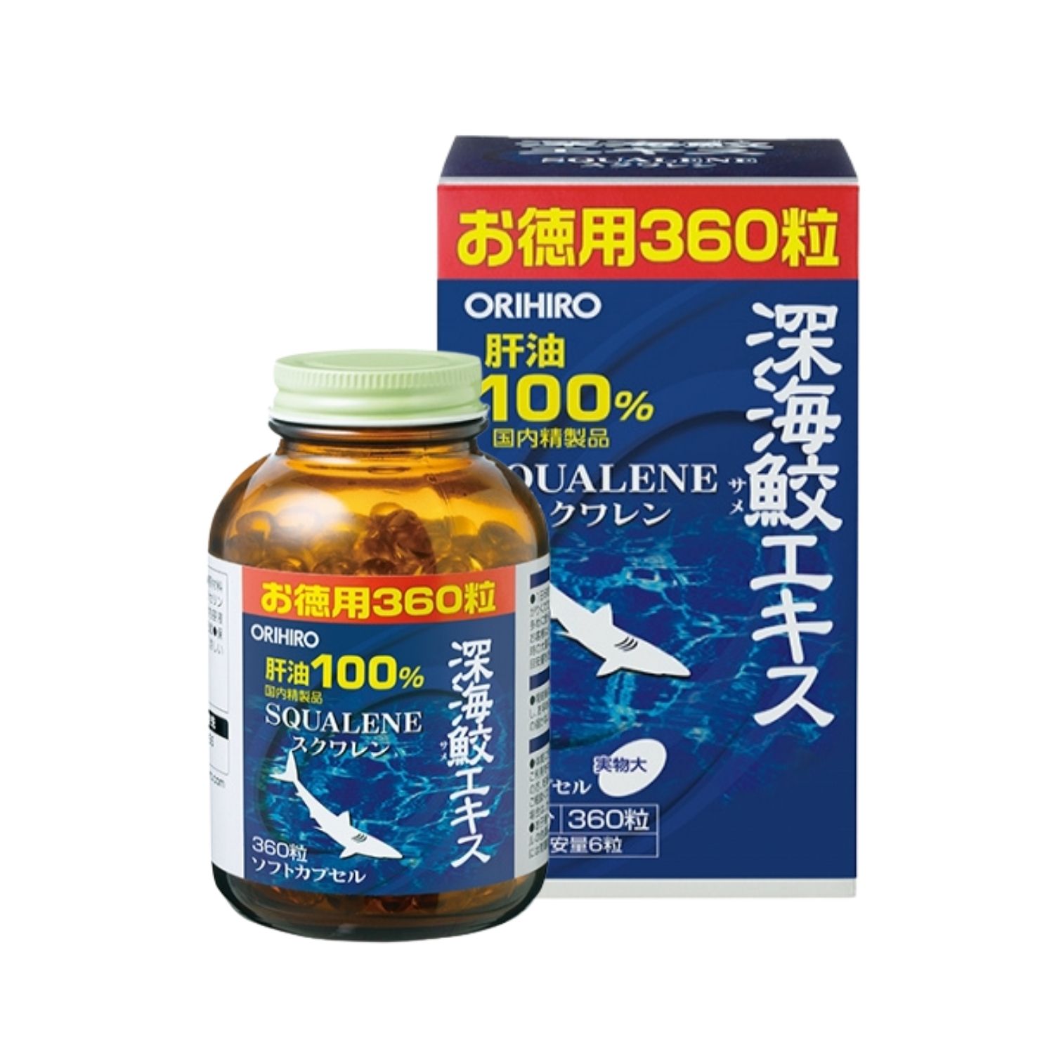 Dầu gan cá mập Orihiro 360 viên