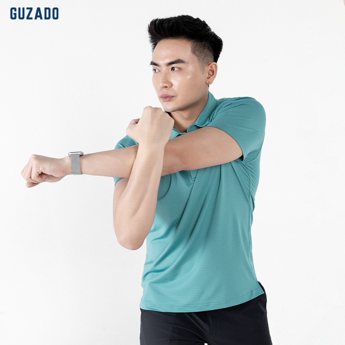 Áo Polo thể thao nam CoolMax-S1 Logo thương hiệu Guzado GPL01_thumbnail_39