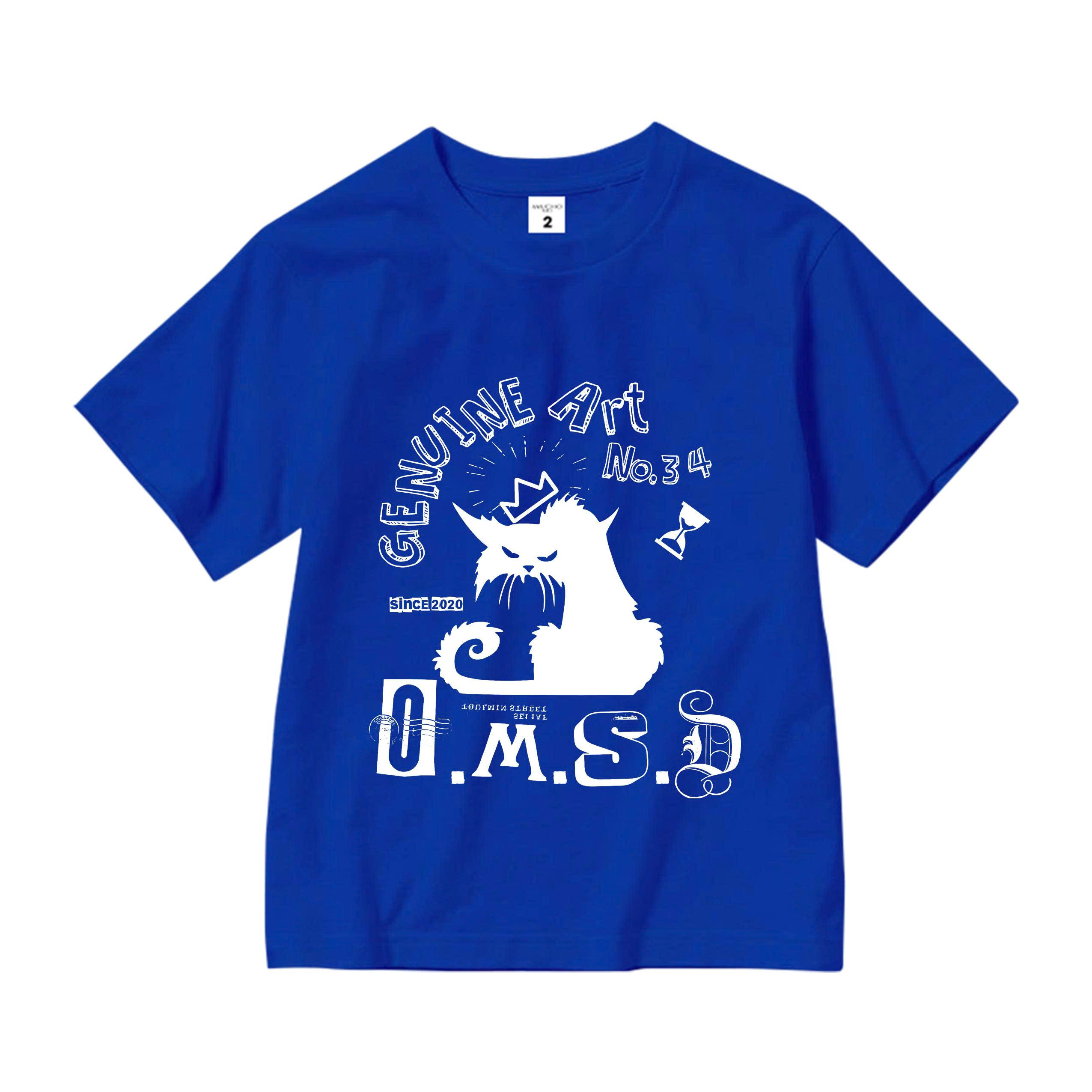 Áo thun cho bé form rộng dáng ngắn AED2275 Miucho Kid chất vải cotton mềm mại thoáng mát in graphic_thumbnail_13