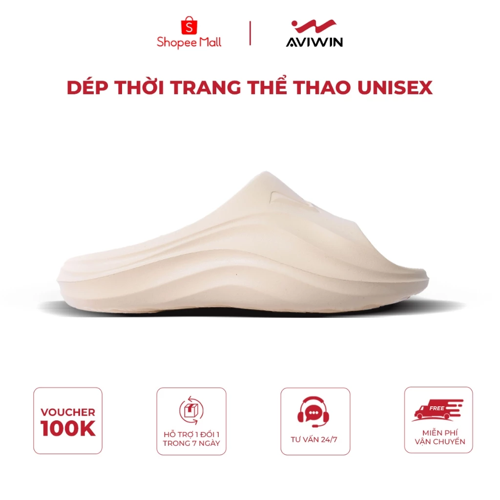Dép Bánh Mì Nam Nữ AVIWIN AVISLIDE D001_thumbnail_3